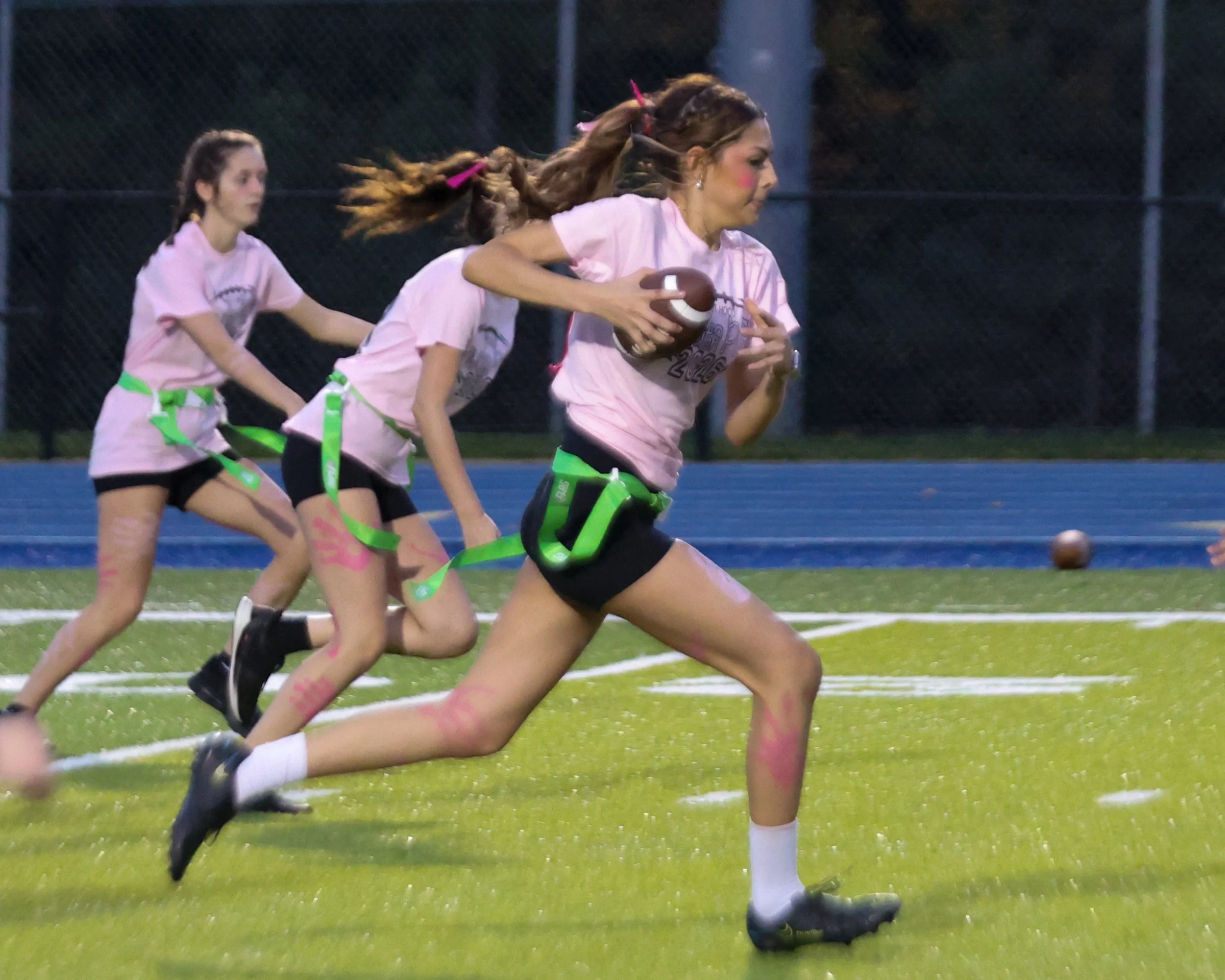 WM Junior running with the ball