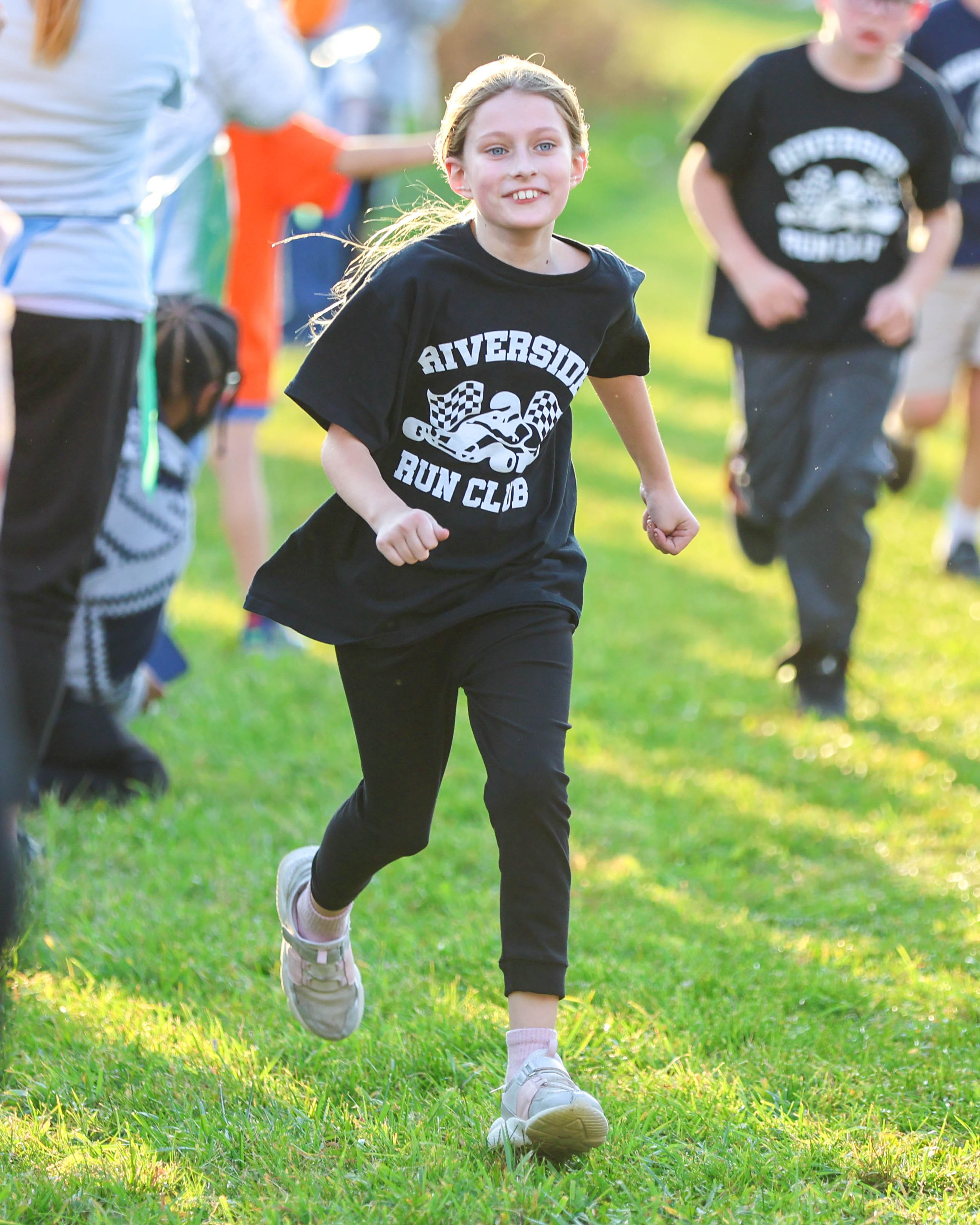 Riverside girl runner