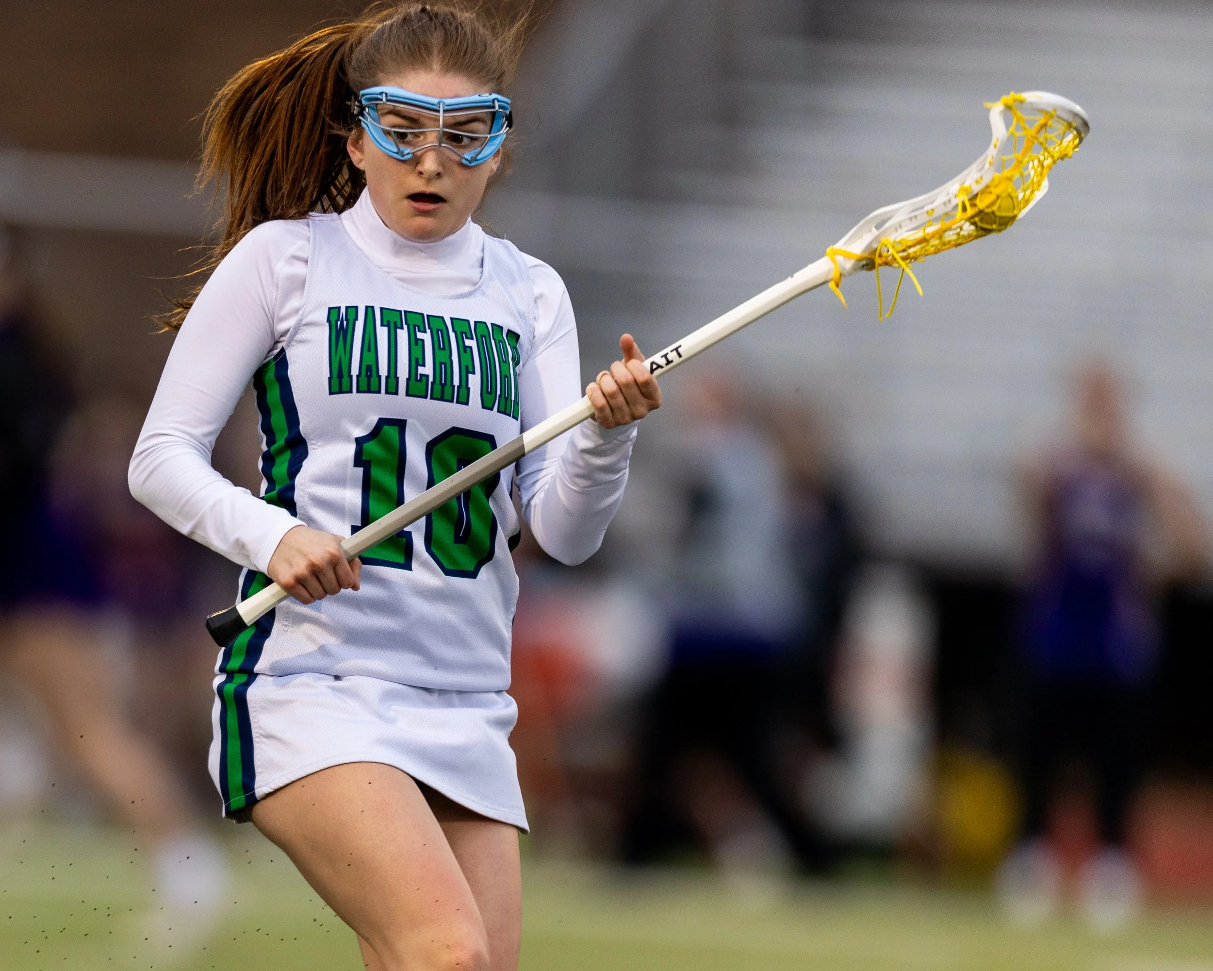 #10 carries the ball