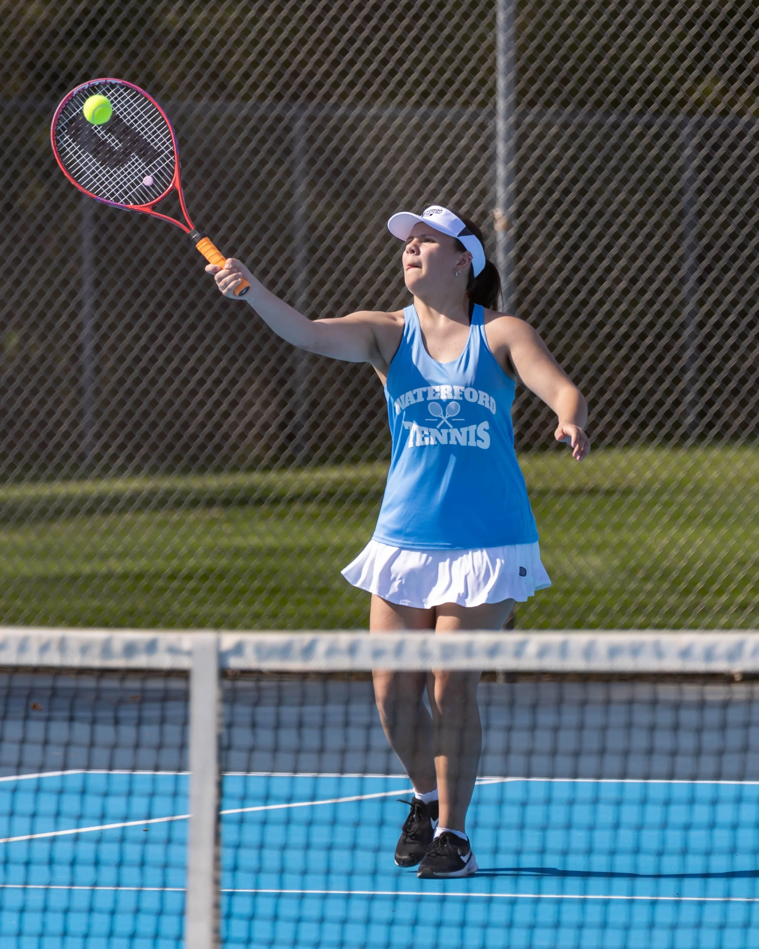 Waterford United player returns the ball