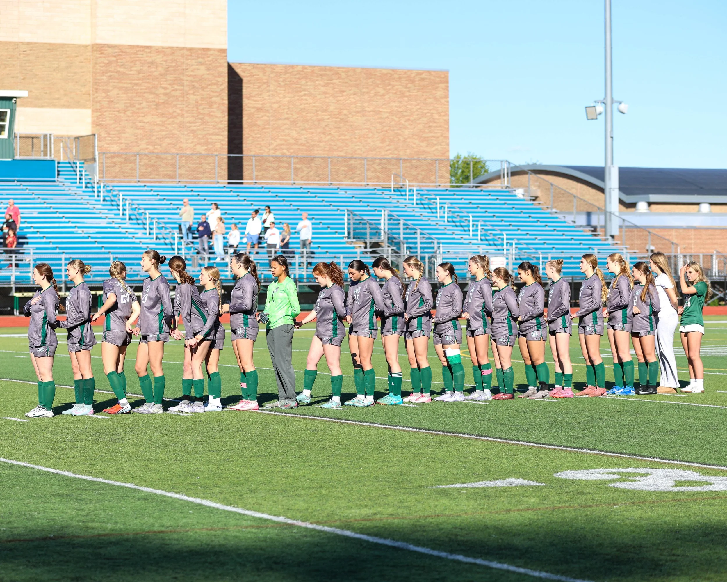 Captain's during National Anthem