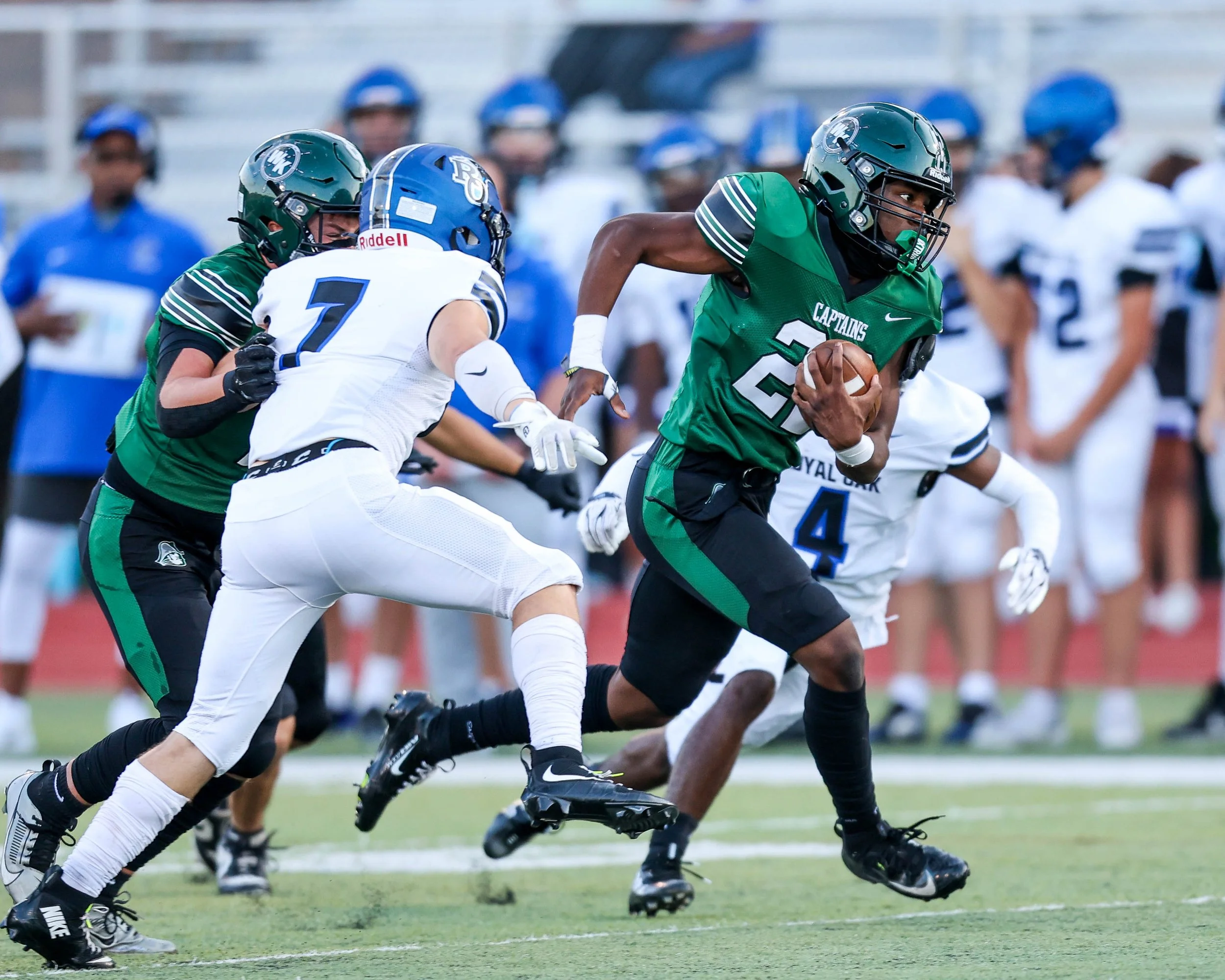 WK #22 carries the ball