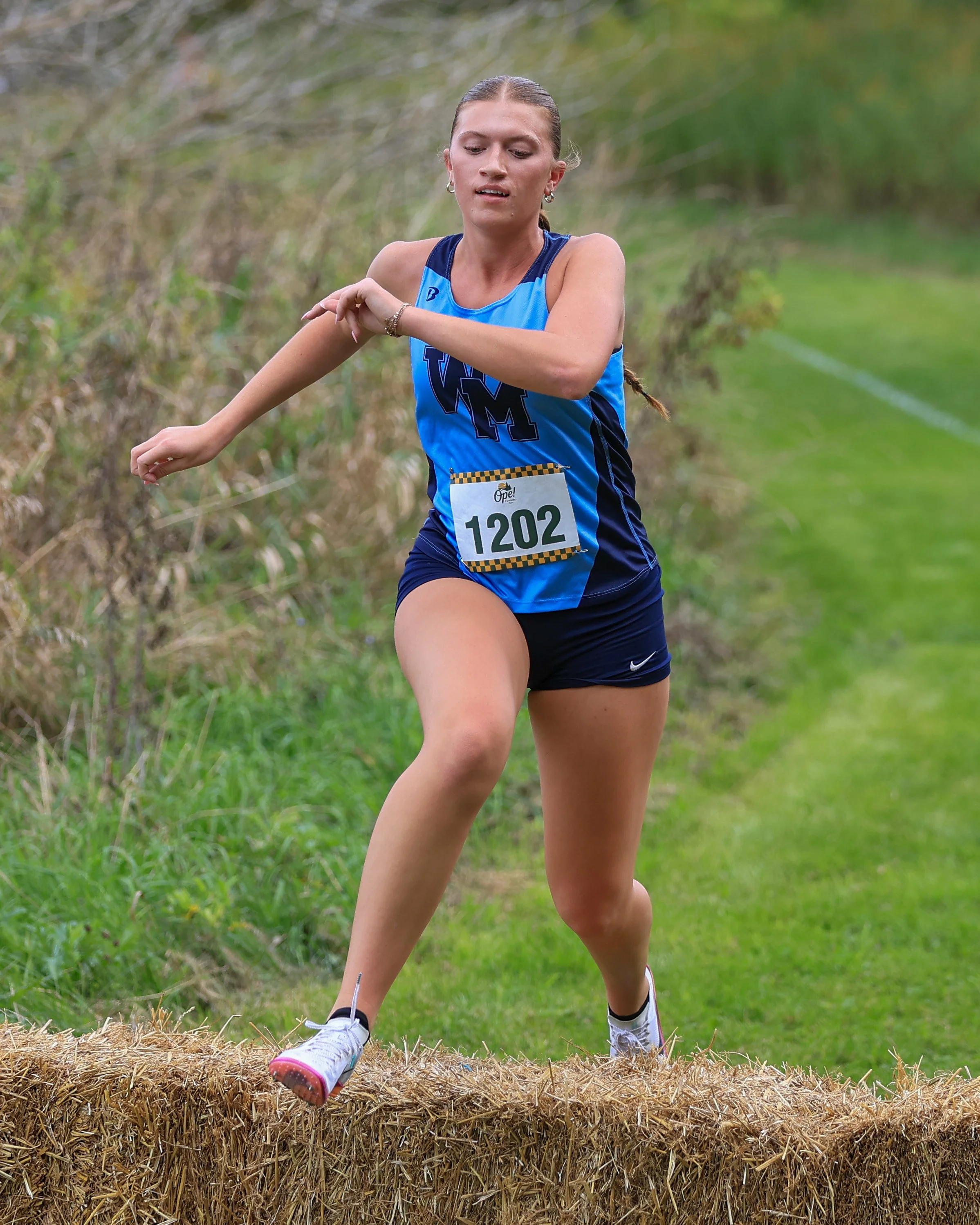 WM runner at the half way point