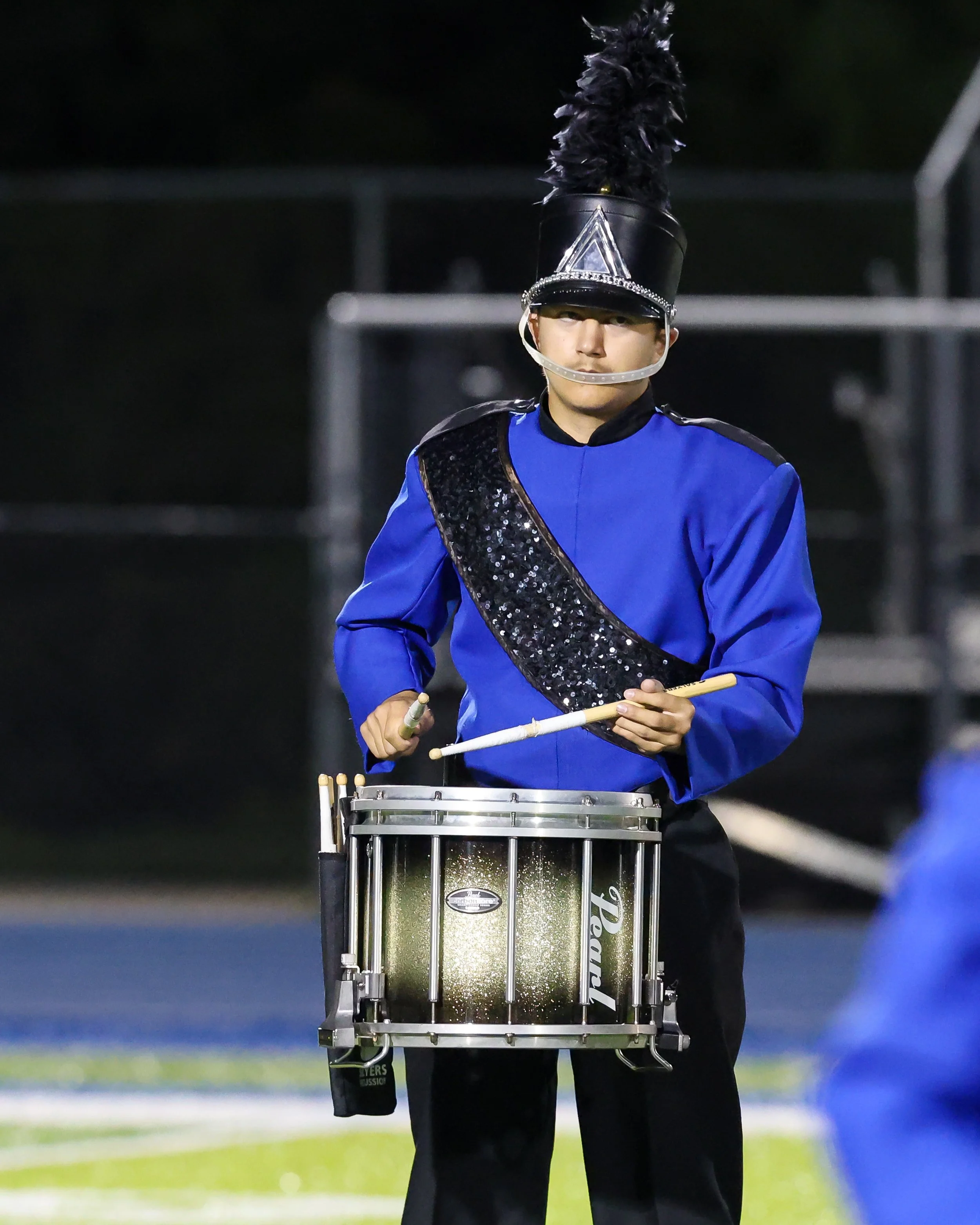 WM Marching Band drummer