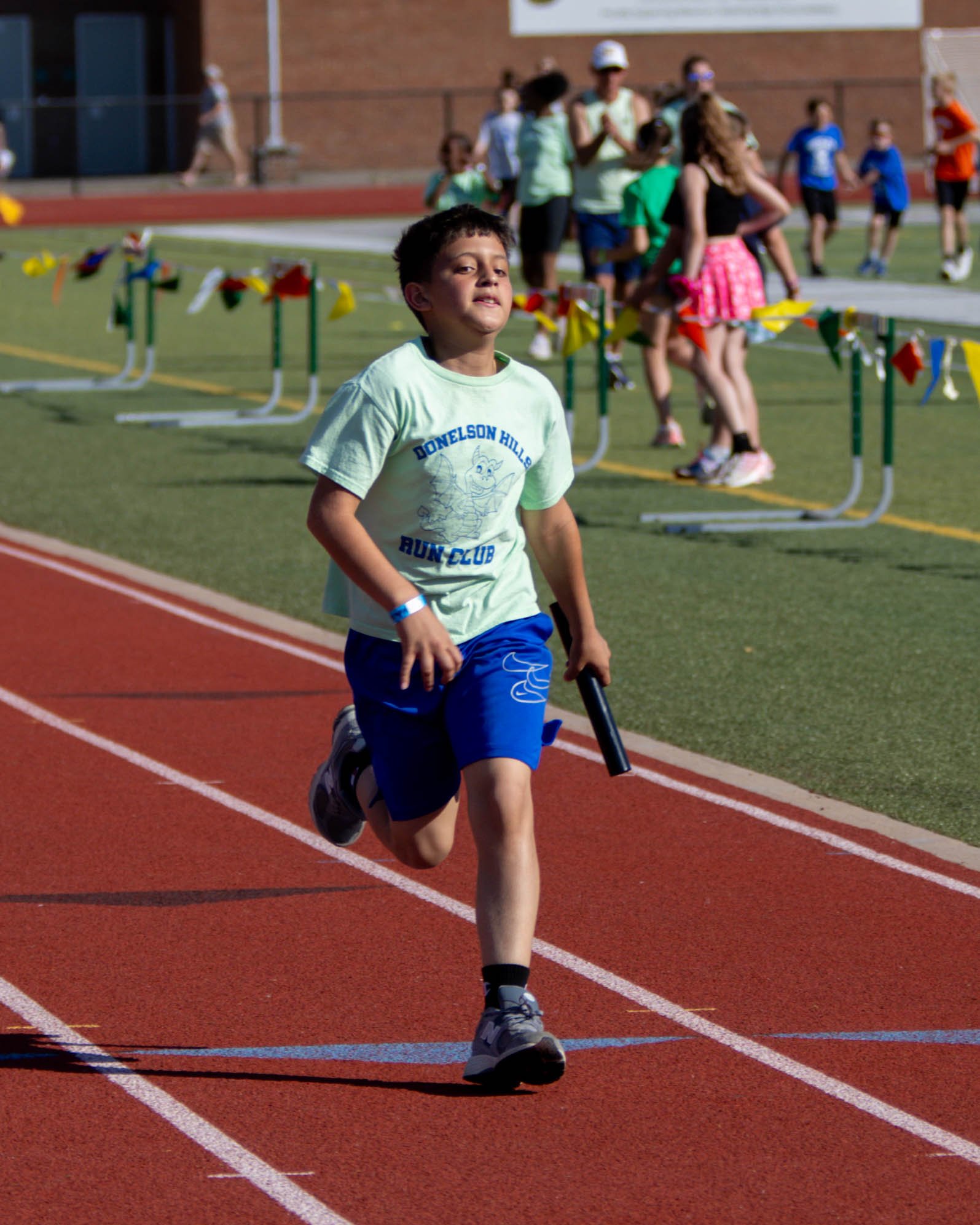 Donelson Hills runner finishes the race