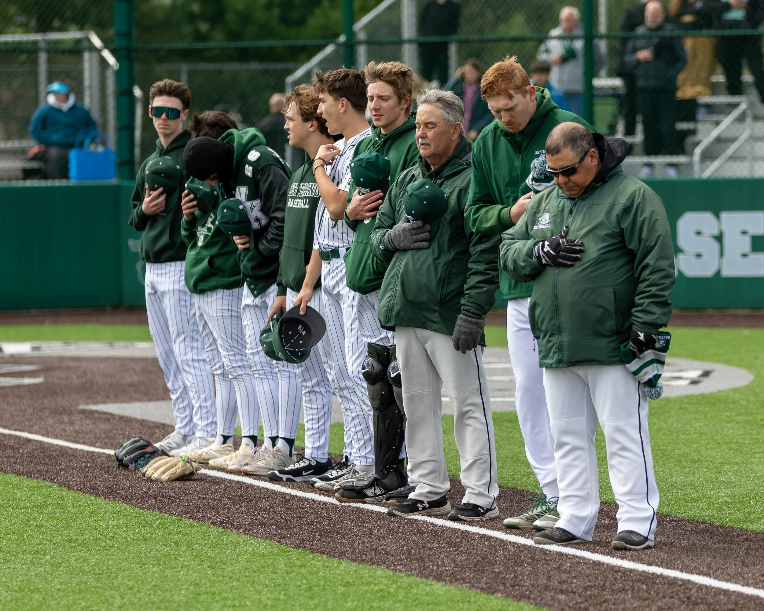 Kettering during National Anthem