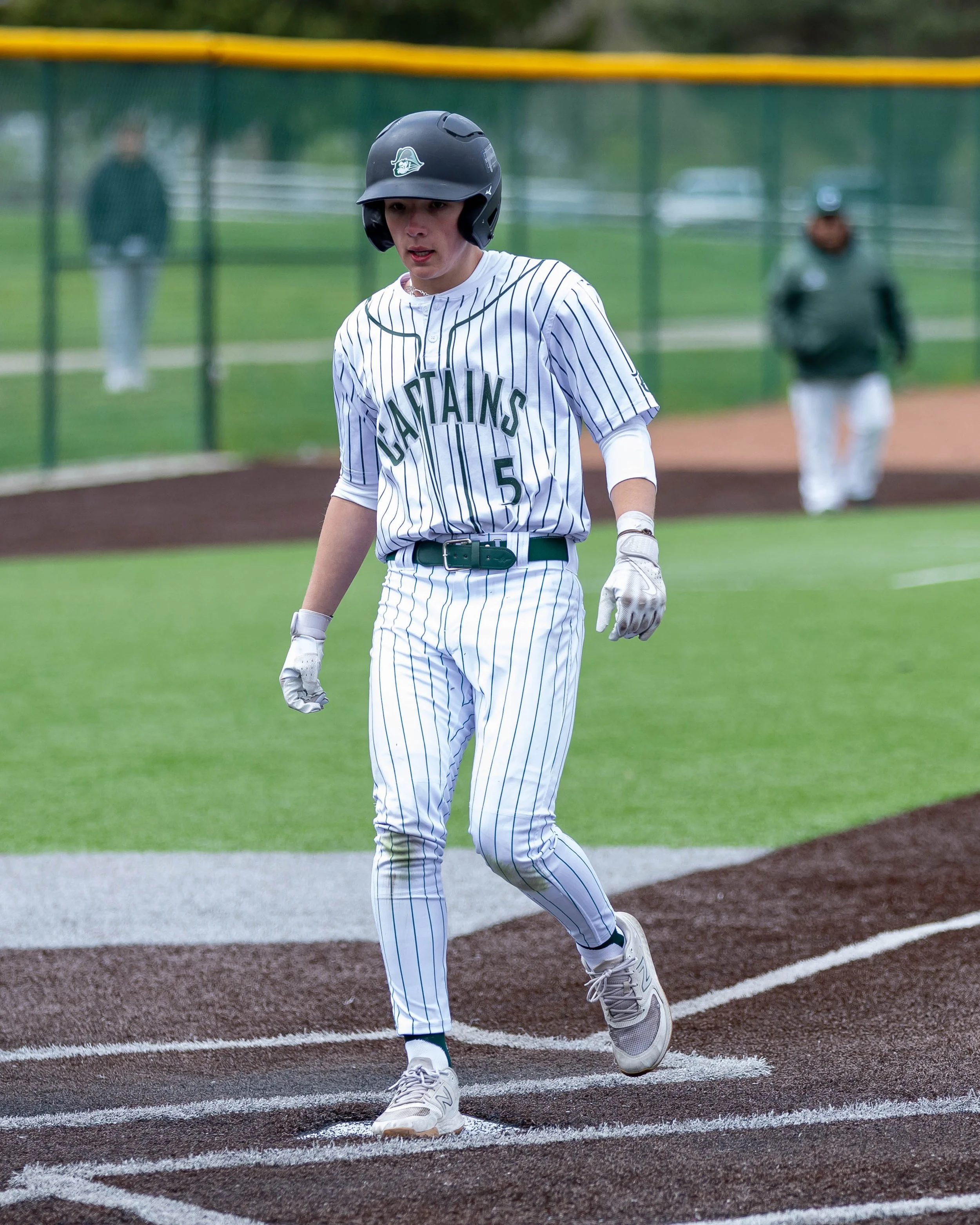 Kettering #1 crosses the plate for a run