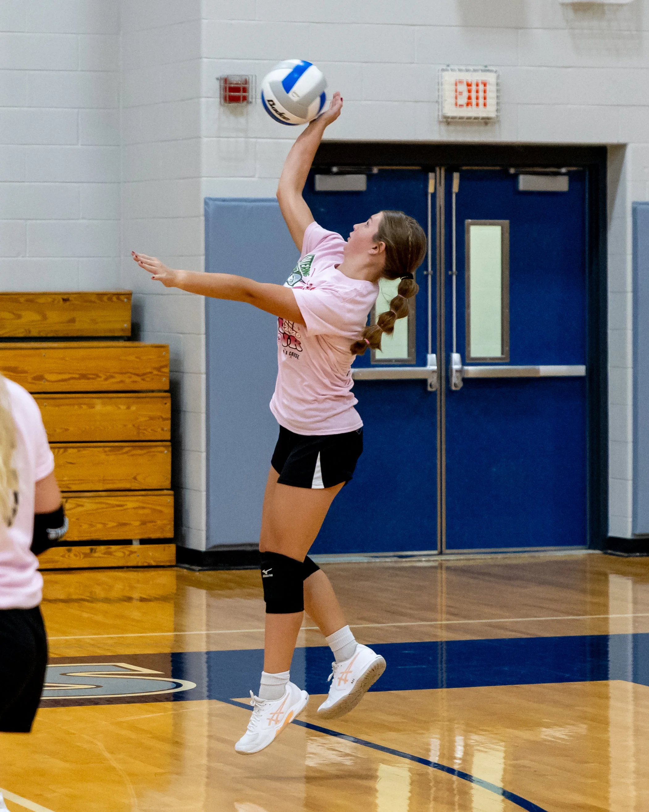 Firebird player hits the ball