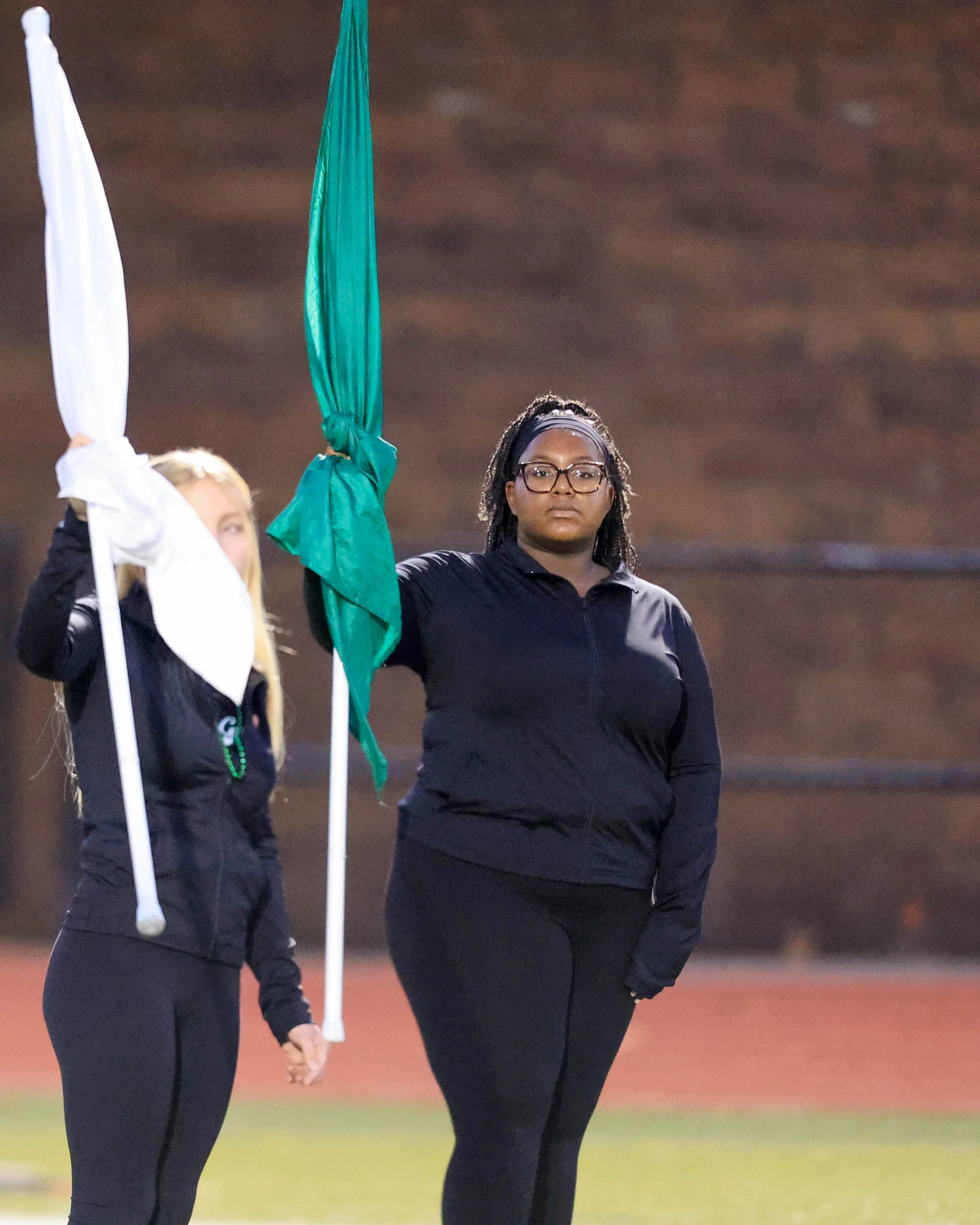 Kettering Color Guard member