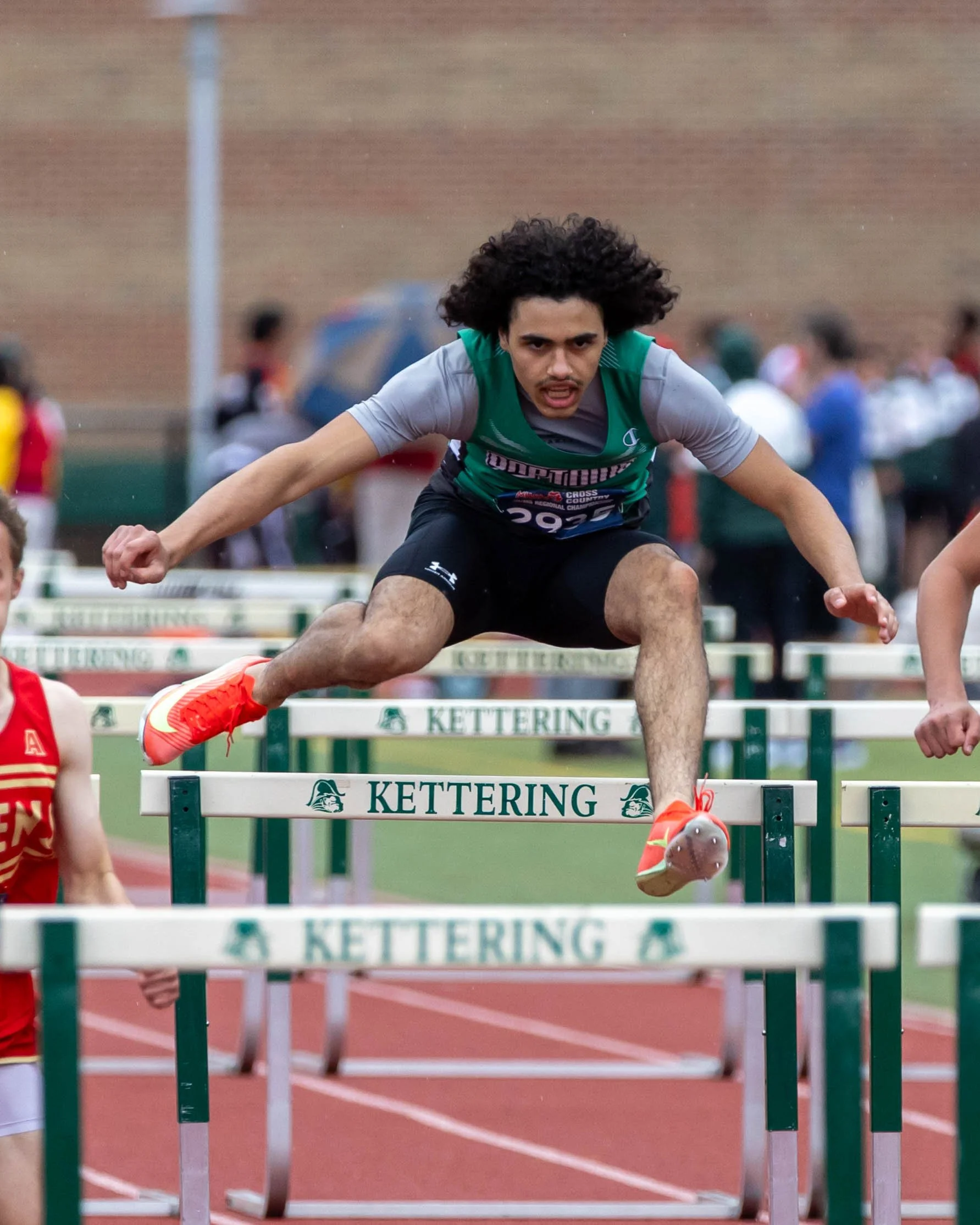 Kettering #2975 over the hurdles 