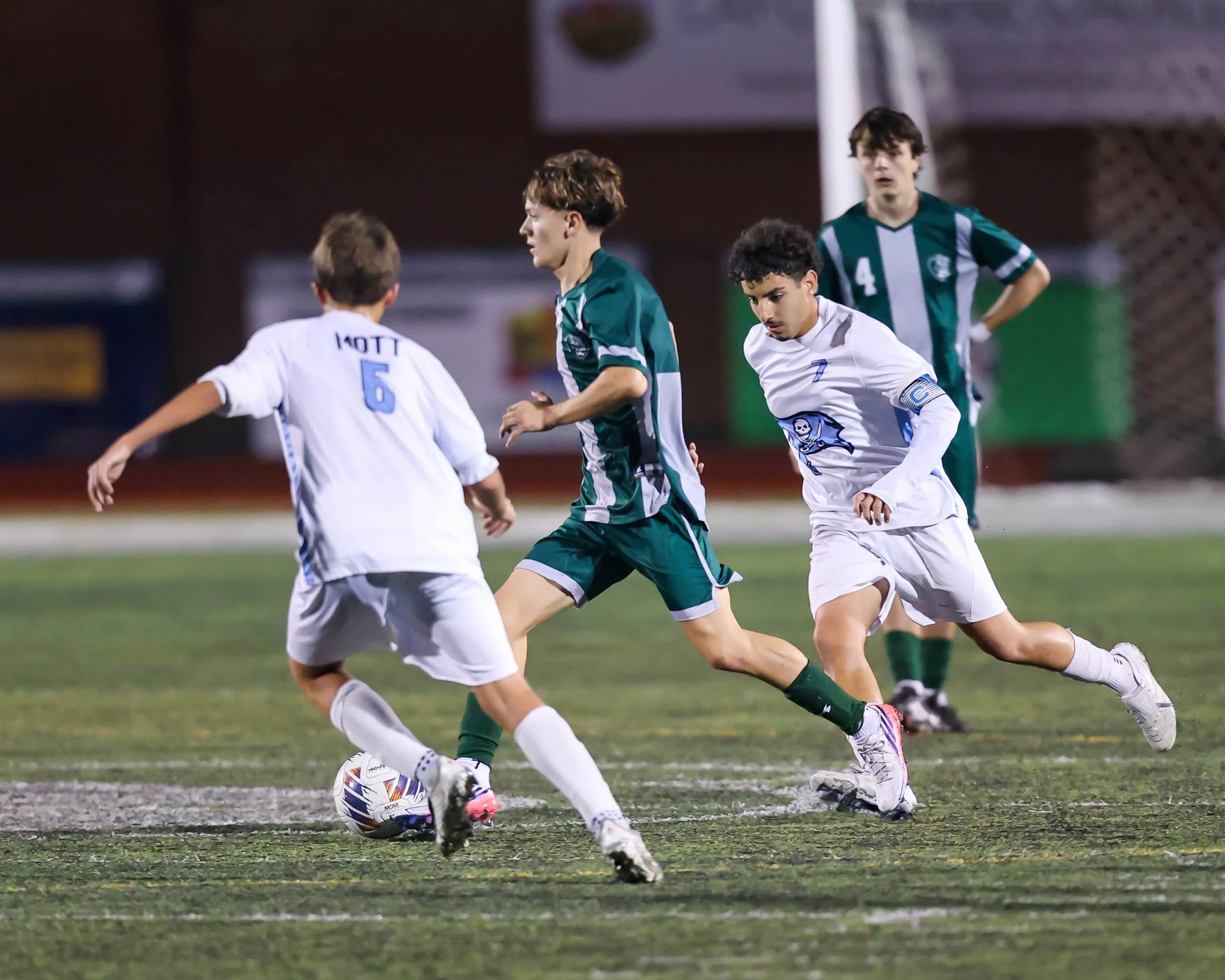 WK player with the ball