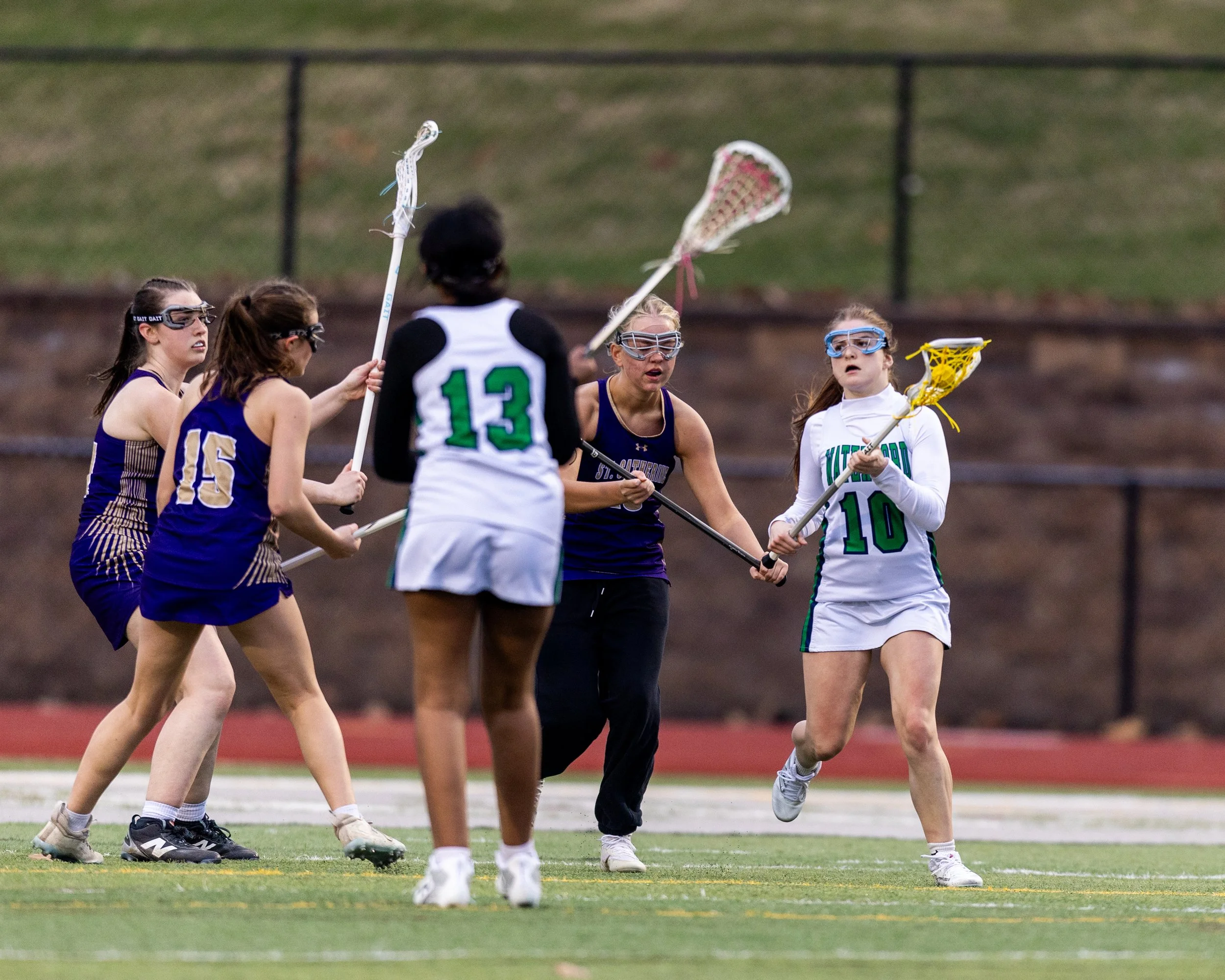 #10 carries the ball