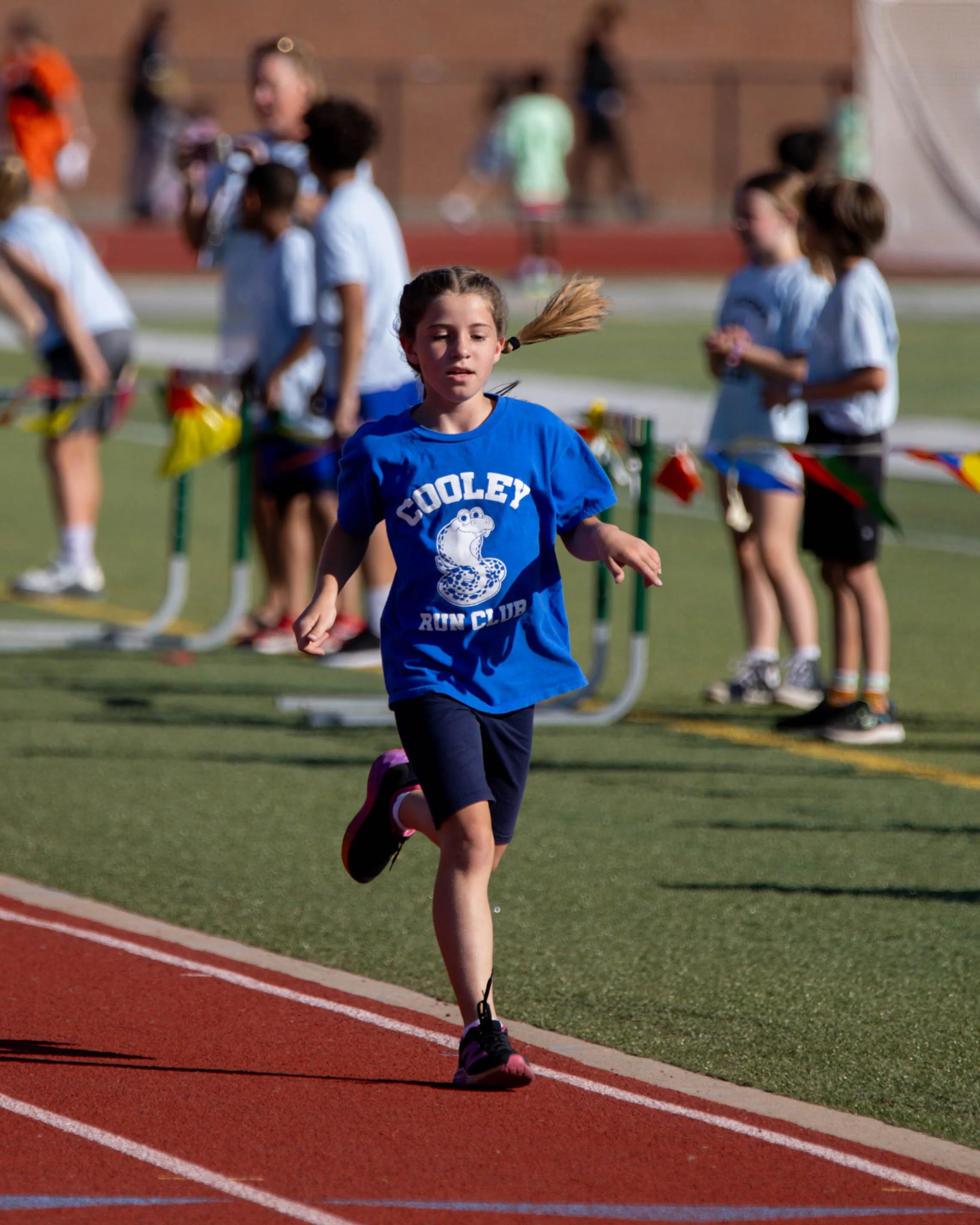 Cooley runner finishes race