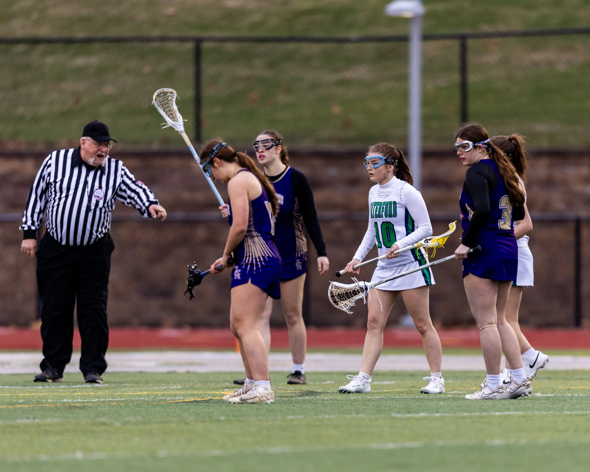 #10 fouled and holds the ball