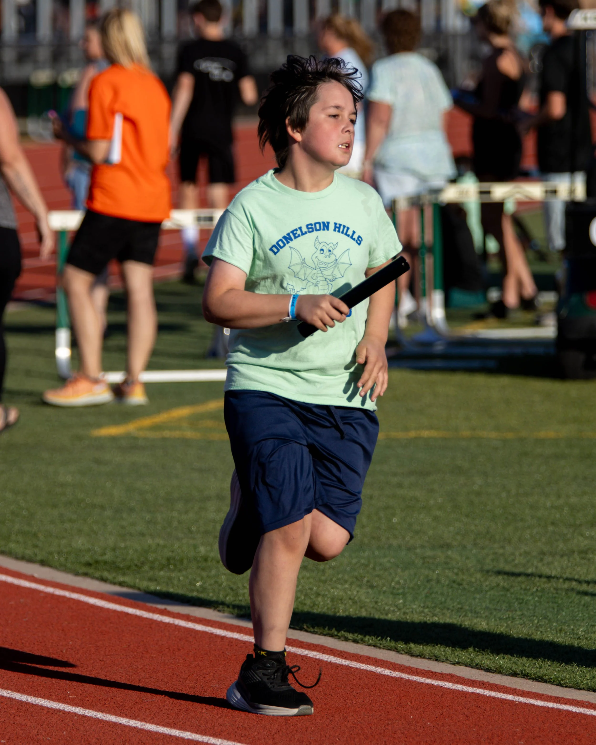 Donelson Hills runner after the exchange
