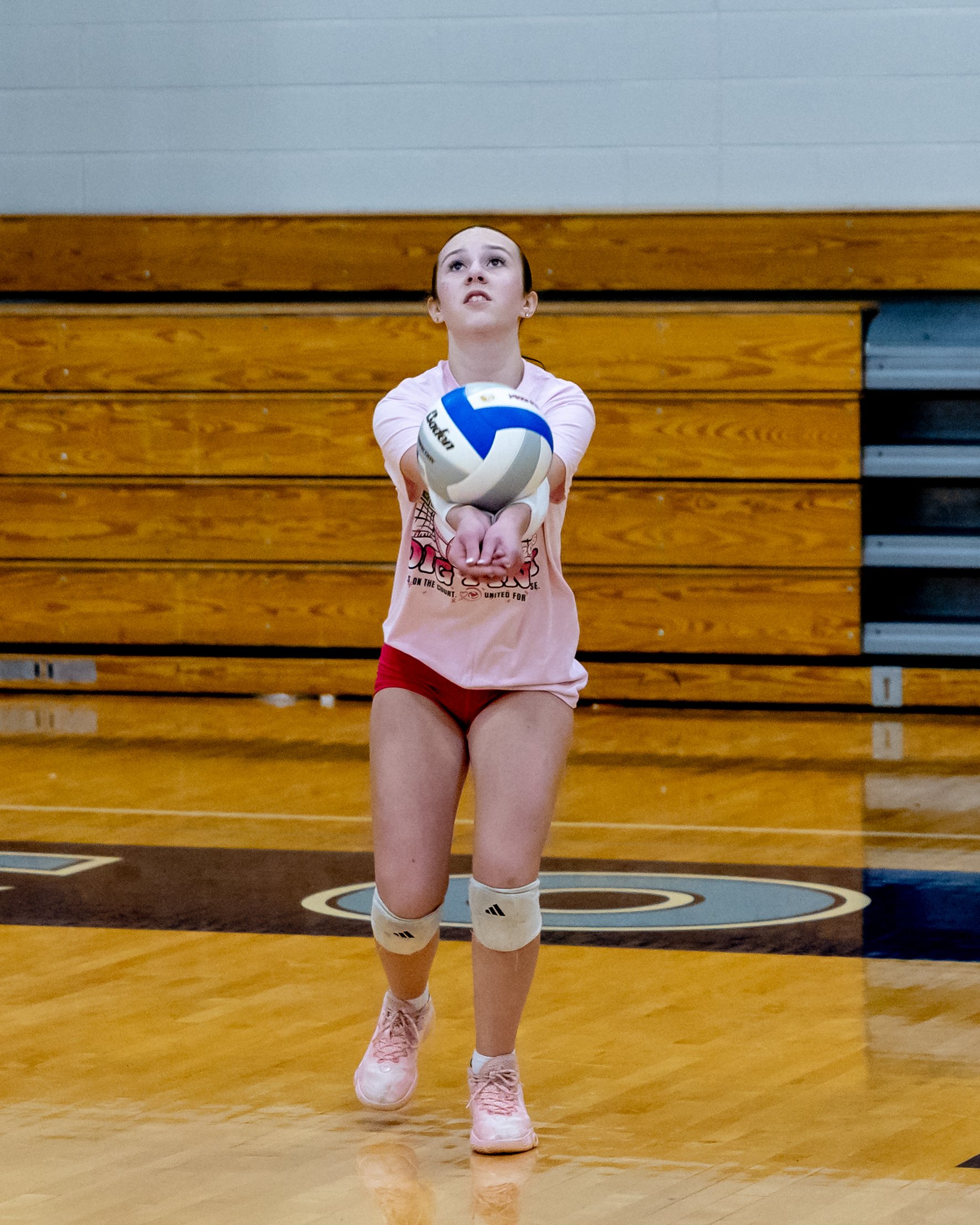 Firebird player hits the ball