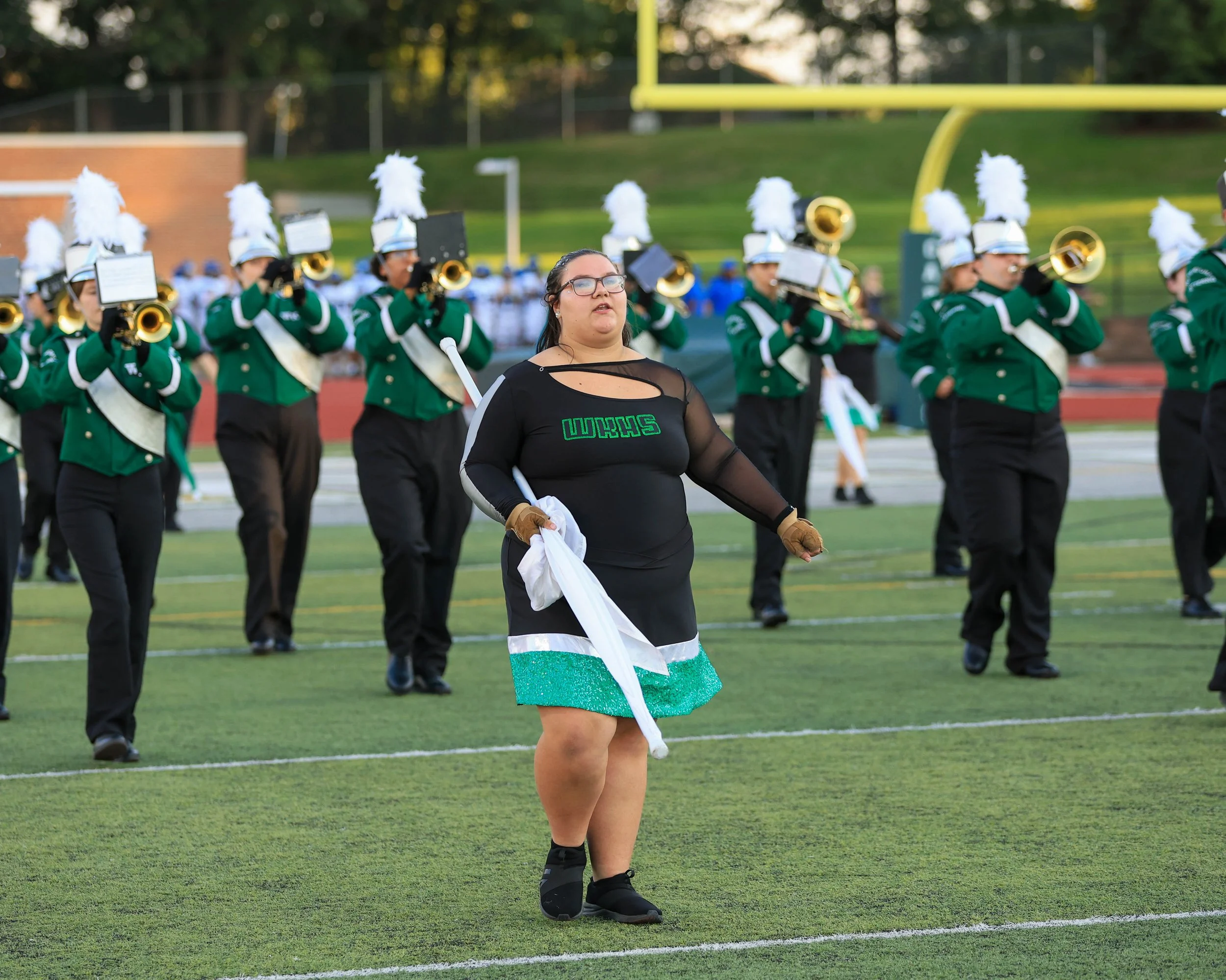 WK Marching Band Color Guard Member
