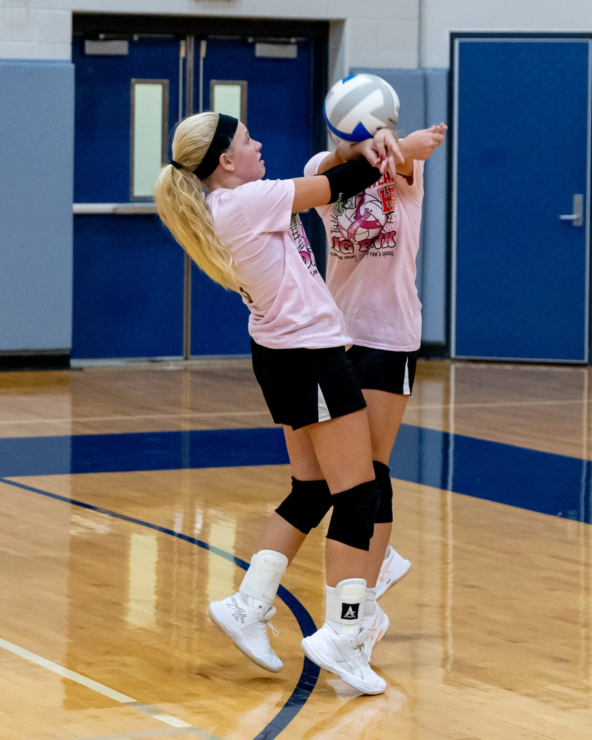 Firebird player hits the ball
