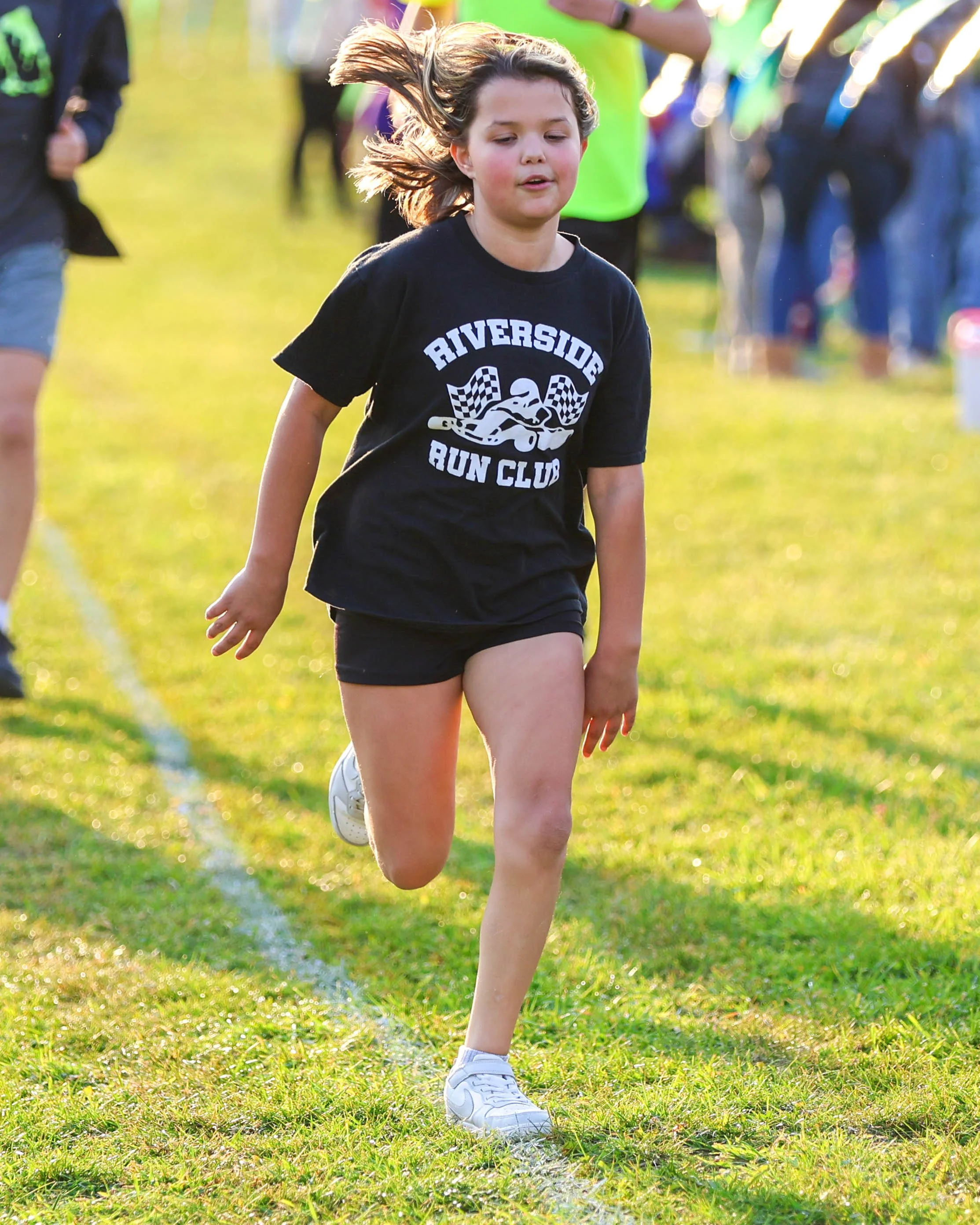 Riverside girl runner