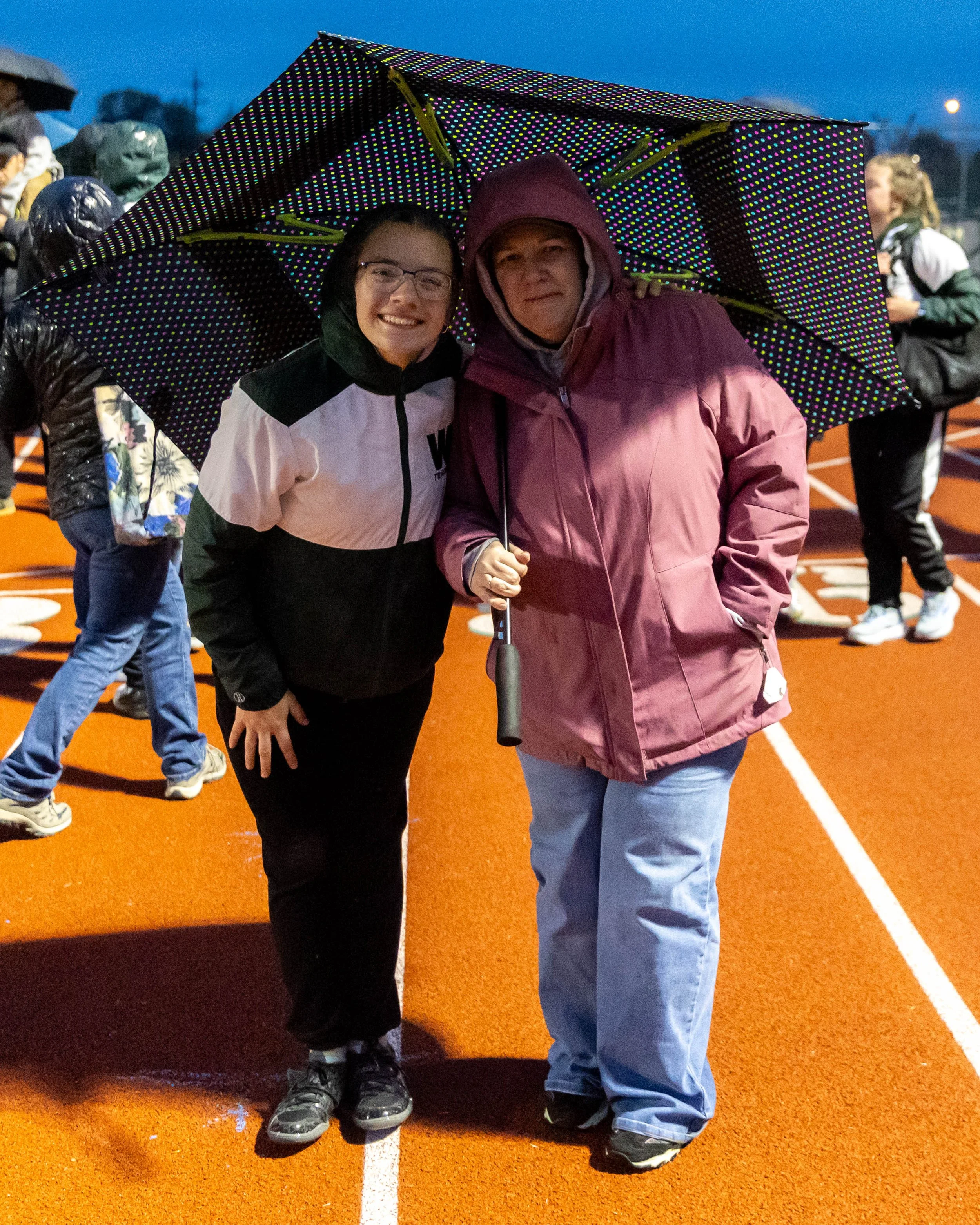 Senior with mom
