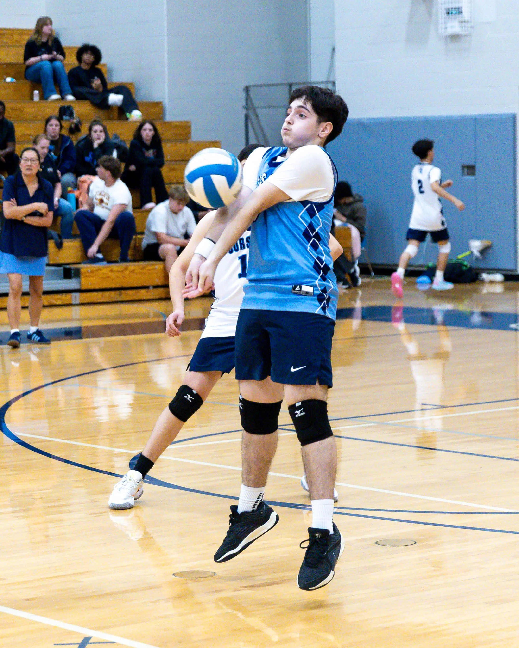 Mott #7 hits the ball