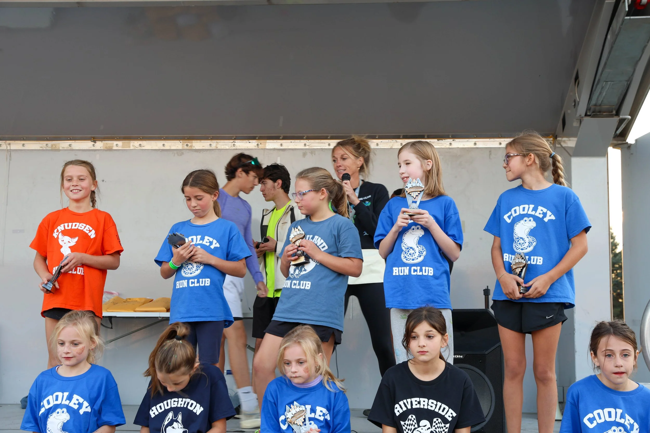 4th & 5th Grade Top Five Girls Finishers