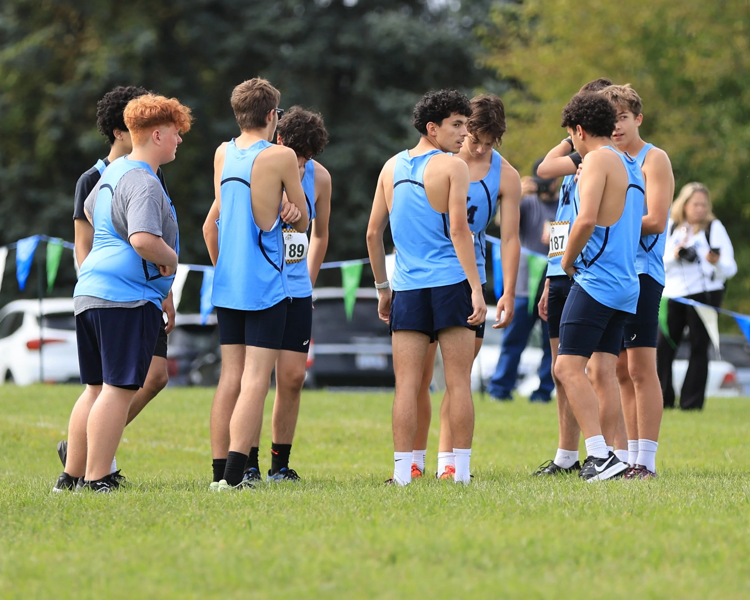 WM team meeting before run