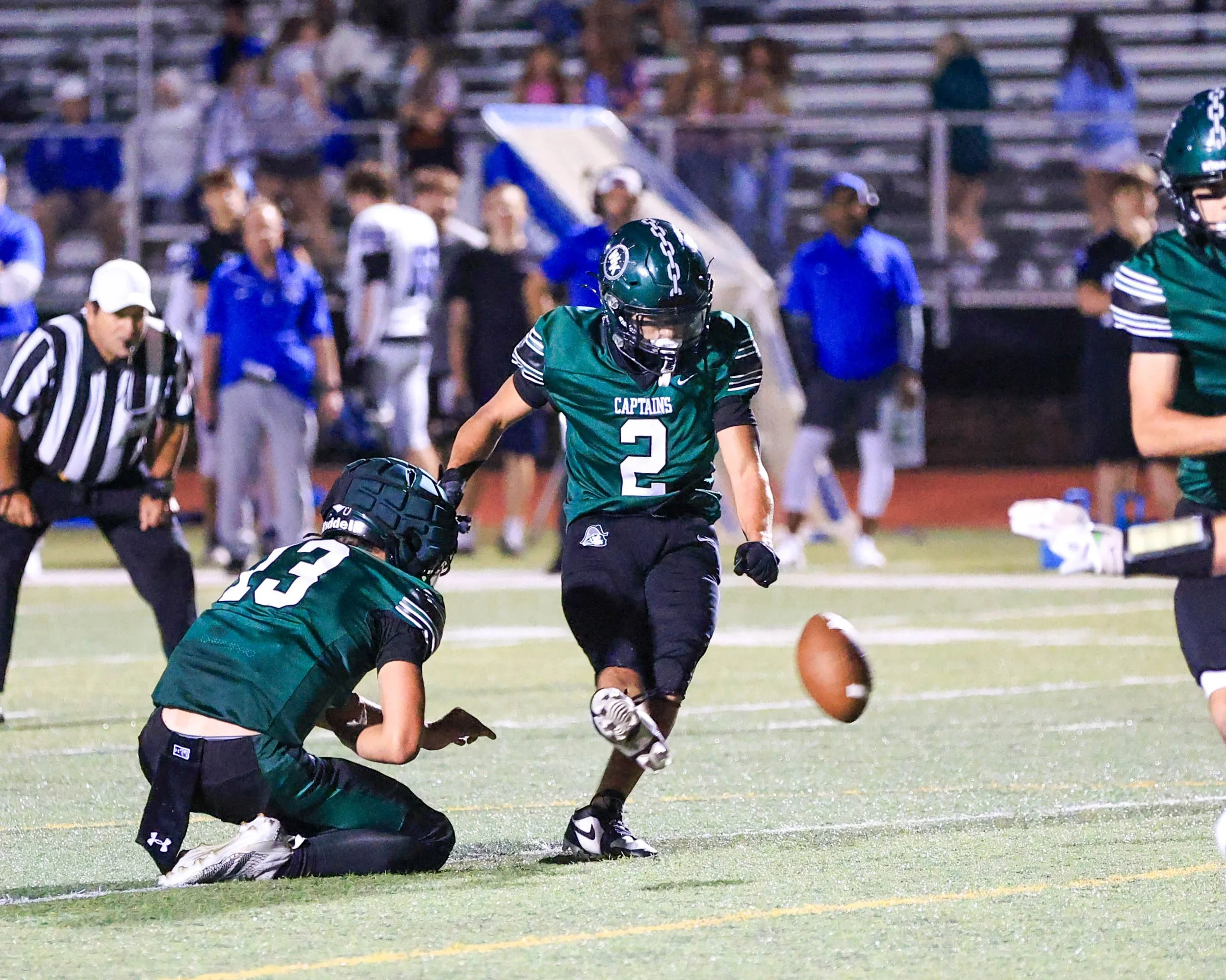 WK #2 tries the extra point