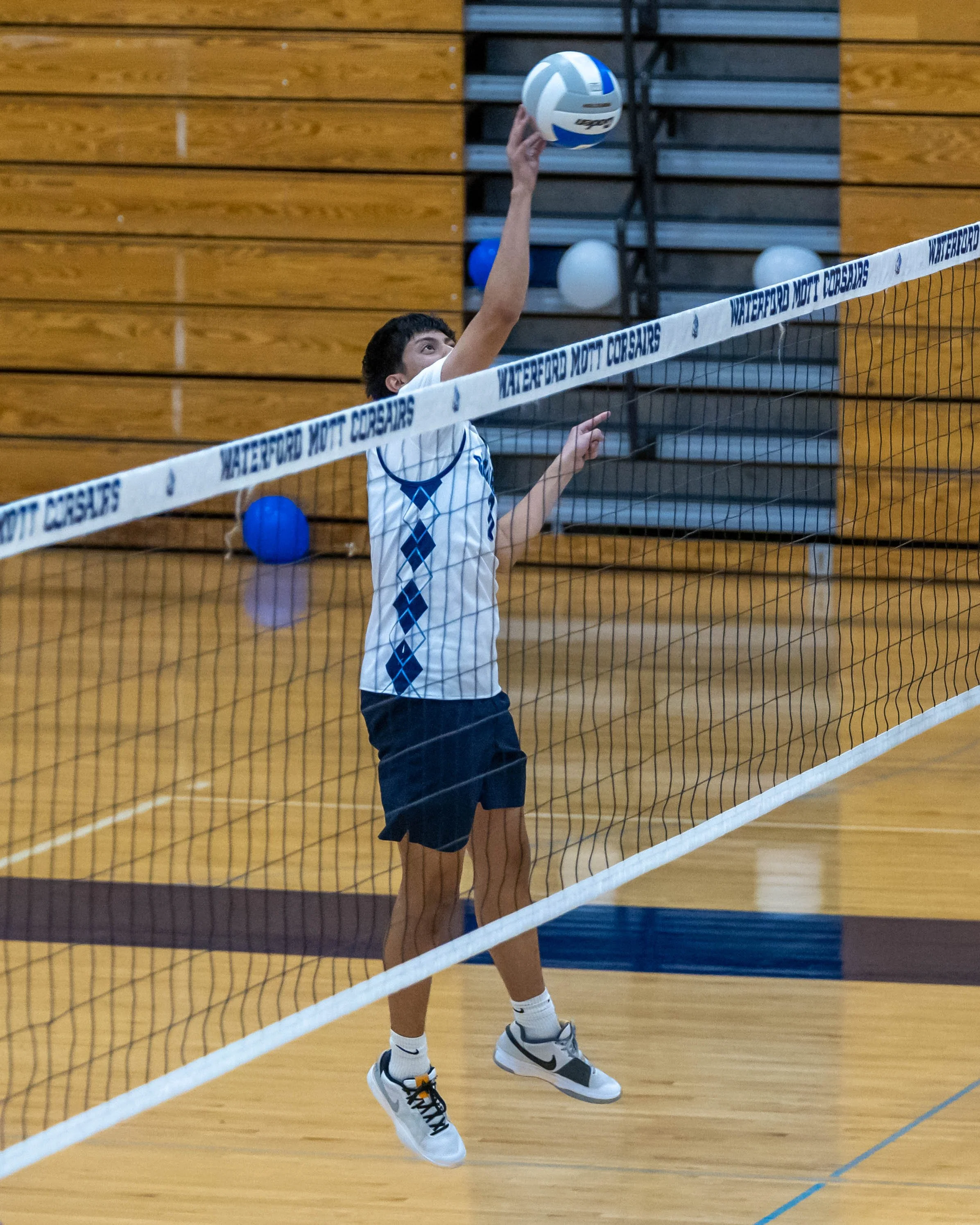 #6 with the spike 