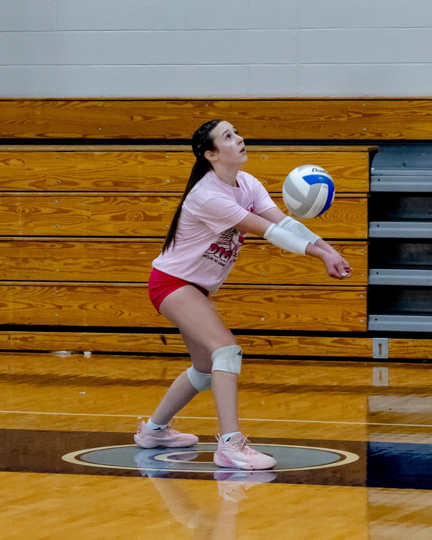 Firebird player hits the ball