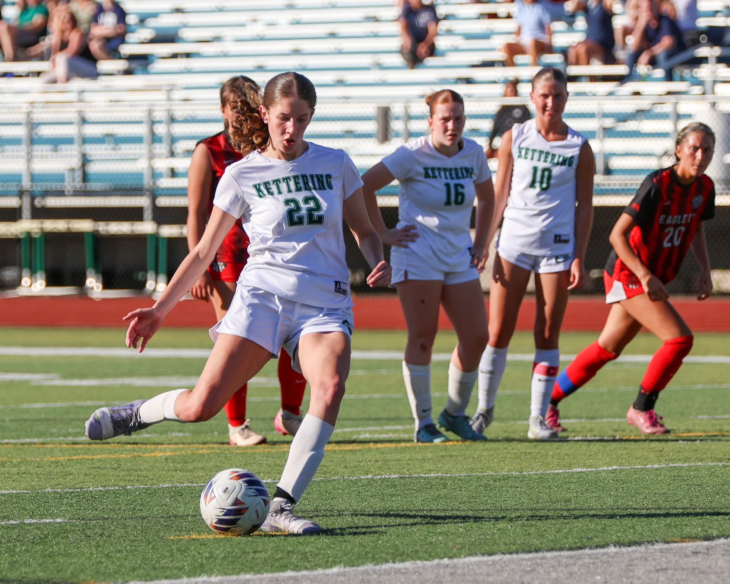 #22 witha penalty kick