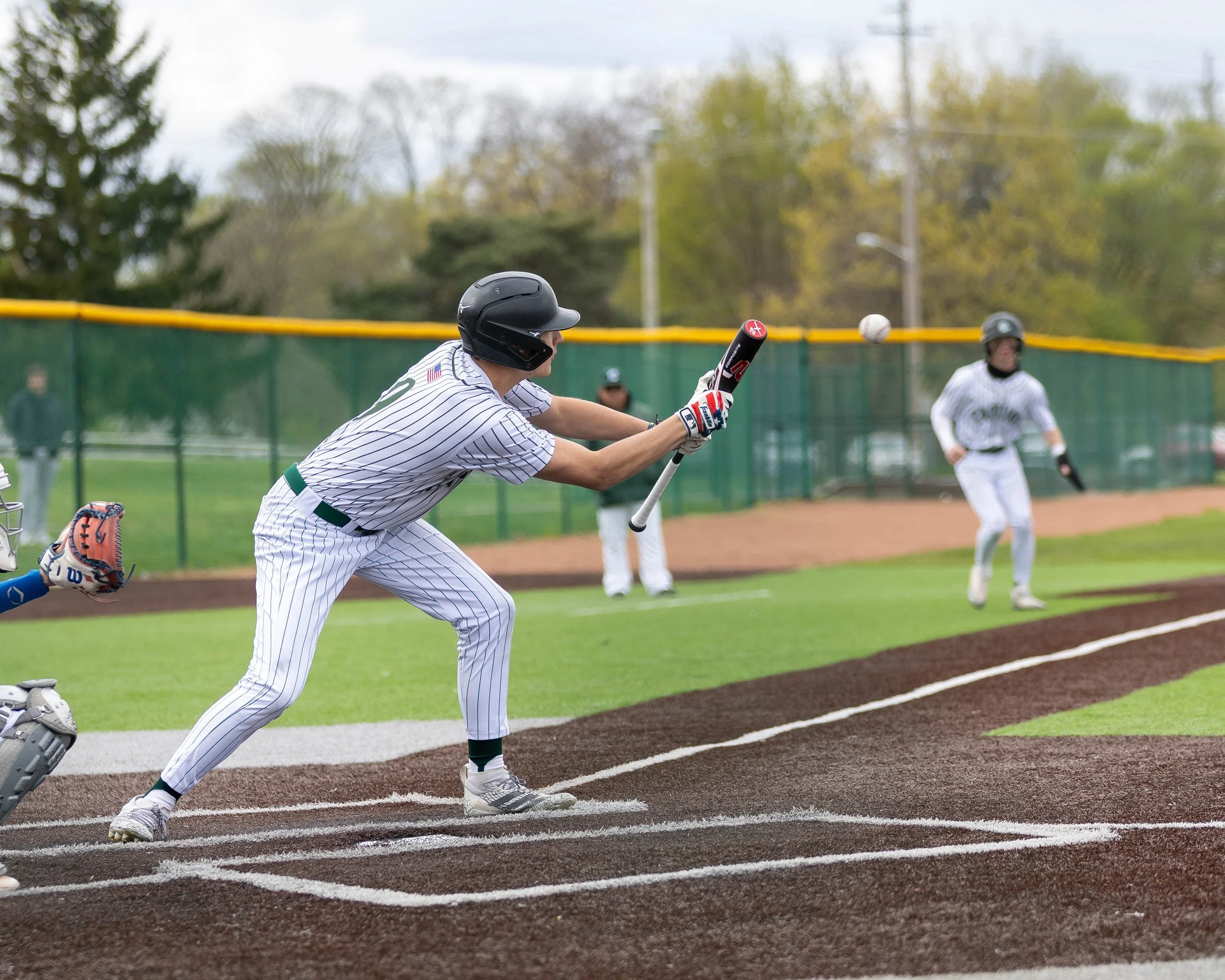 Kettering better drops down a good bunt