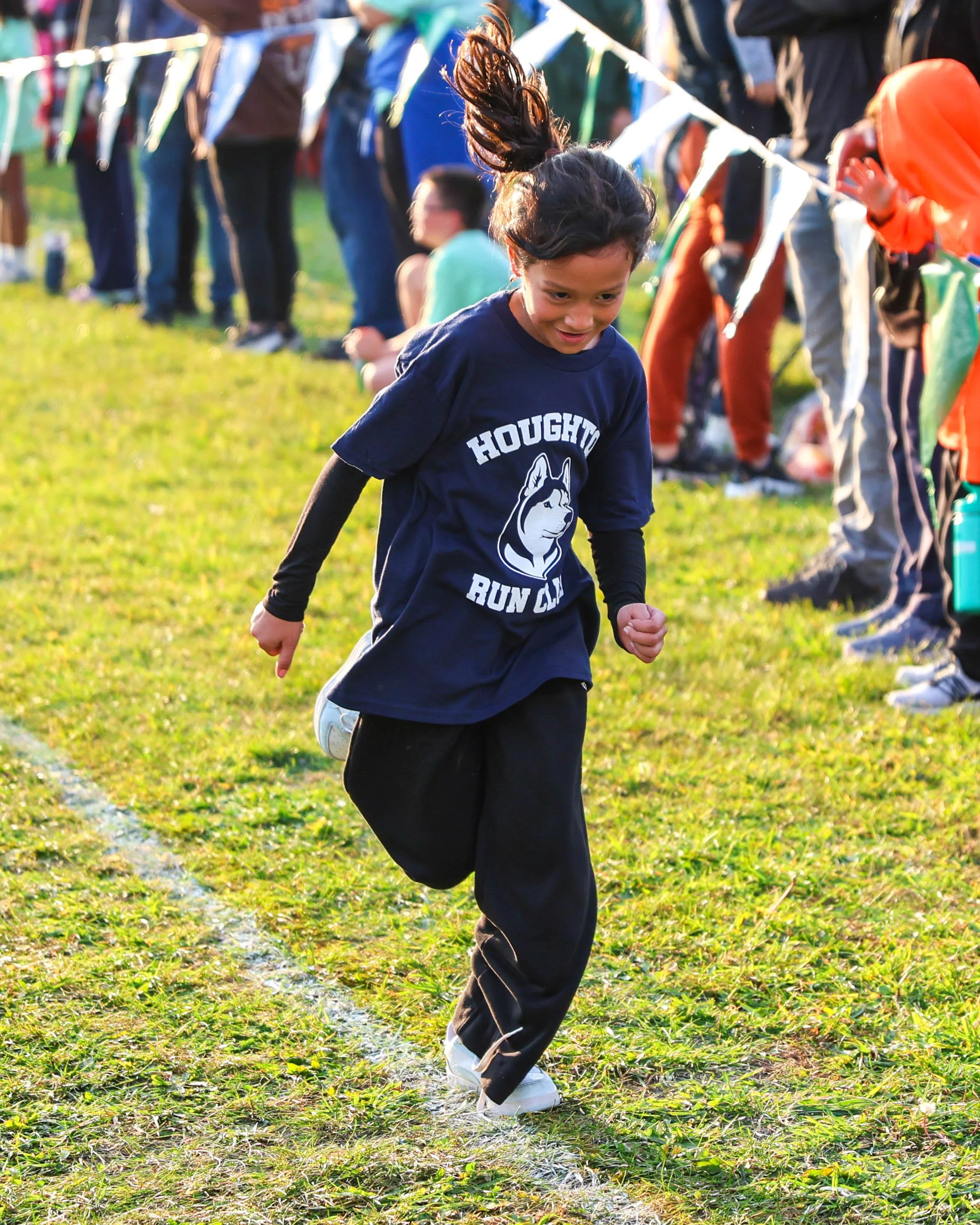 Houghton girl runner