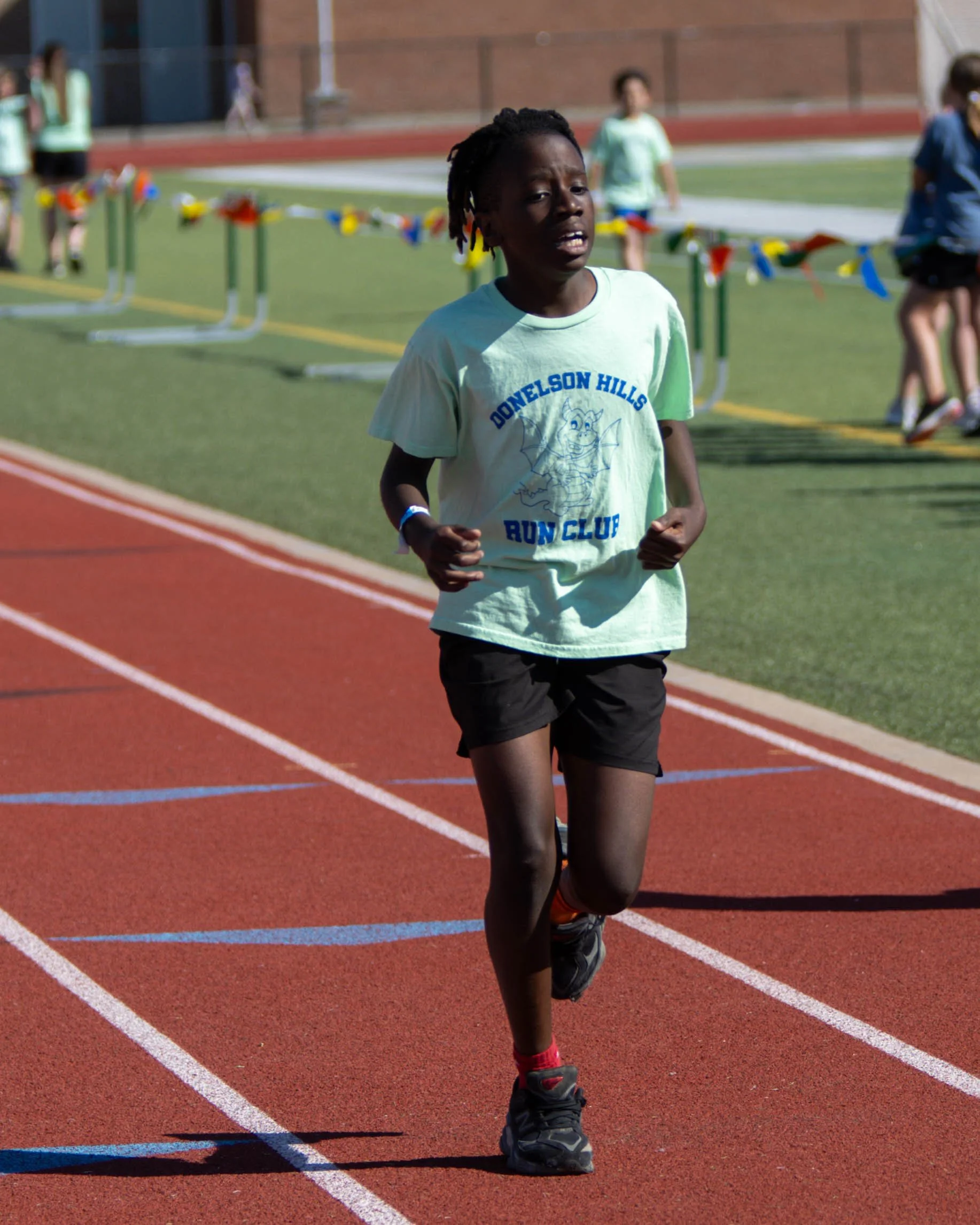 Donelson Hills runner finishes the race
