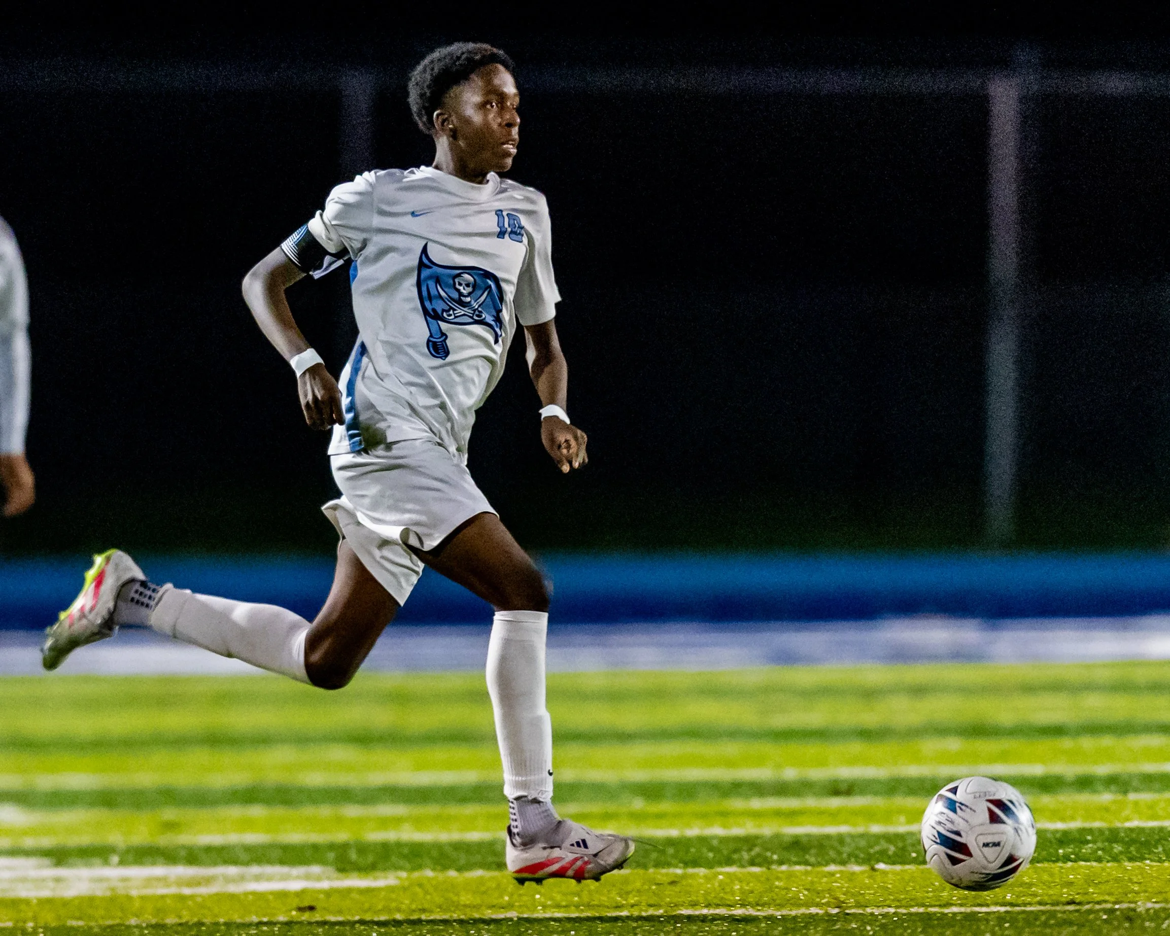 WM #10 with the ball 