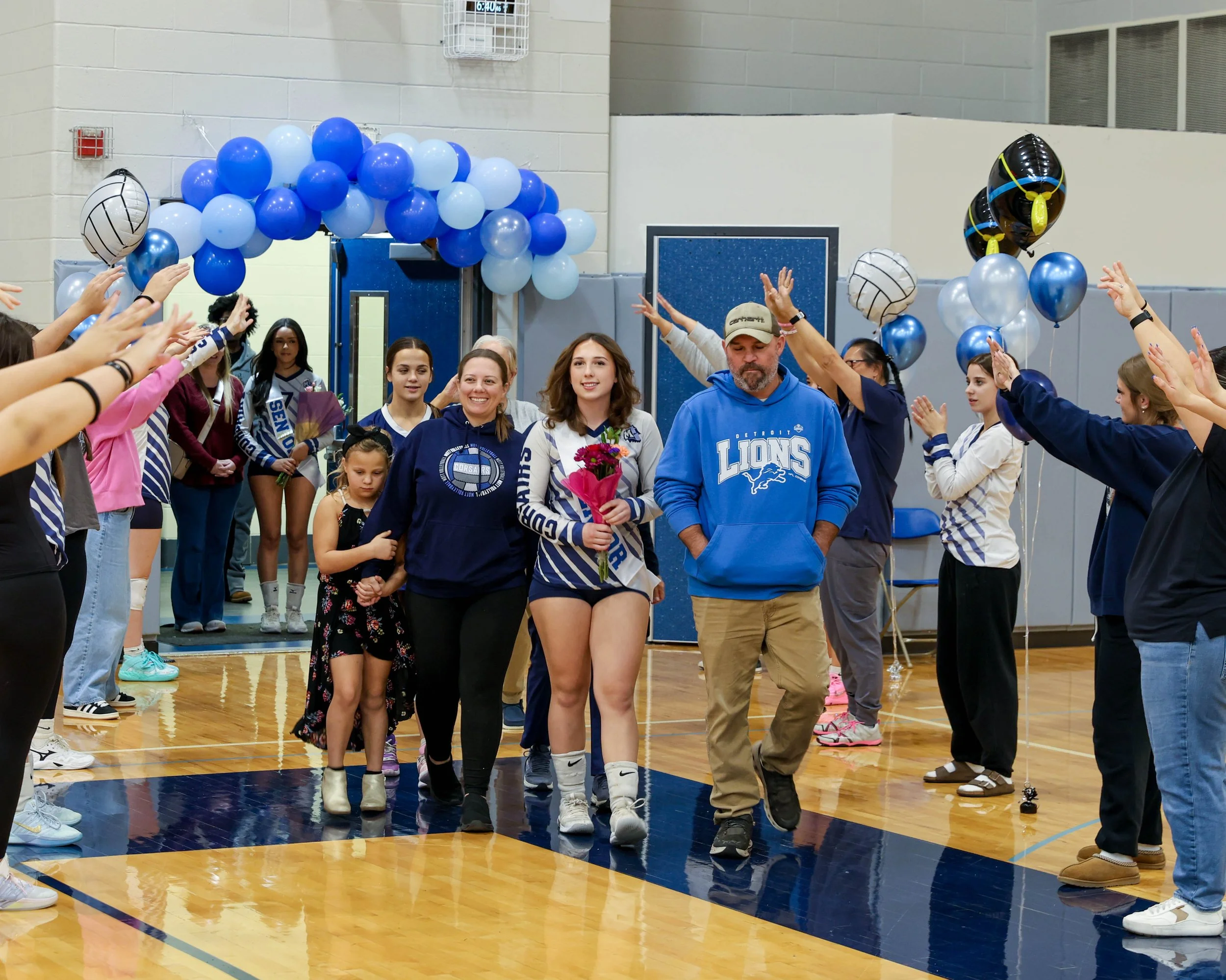 Senior Night walkout #4