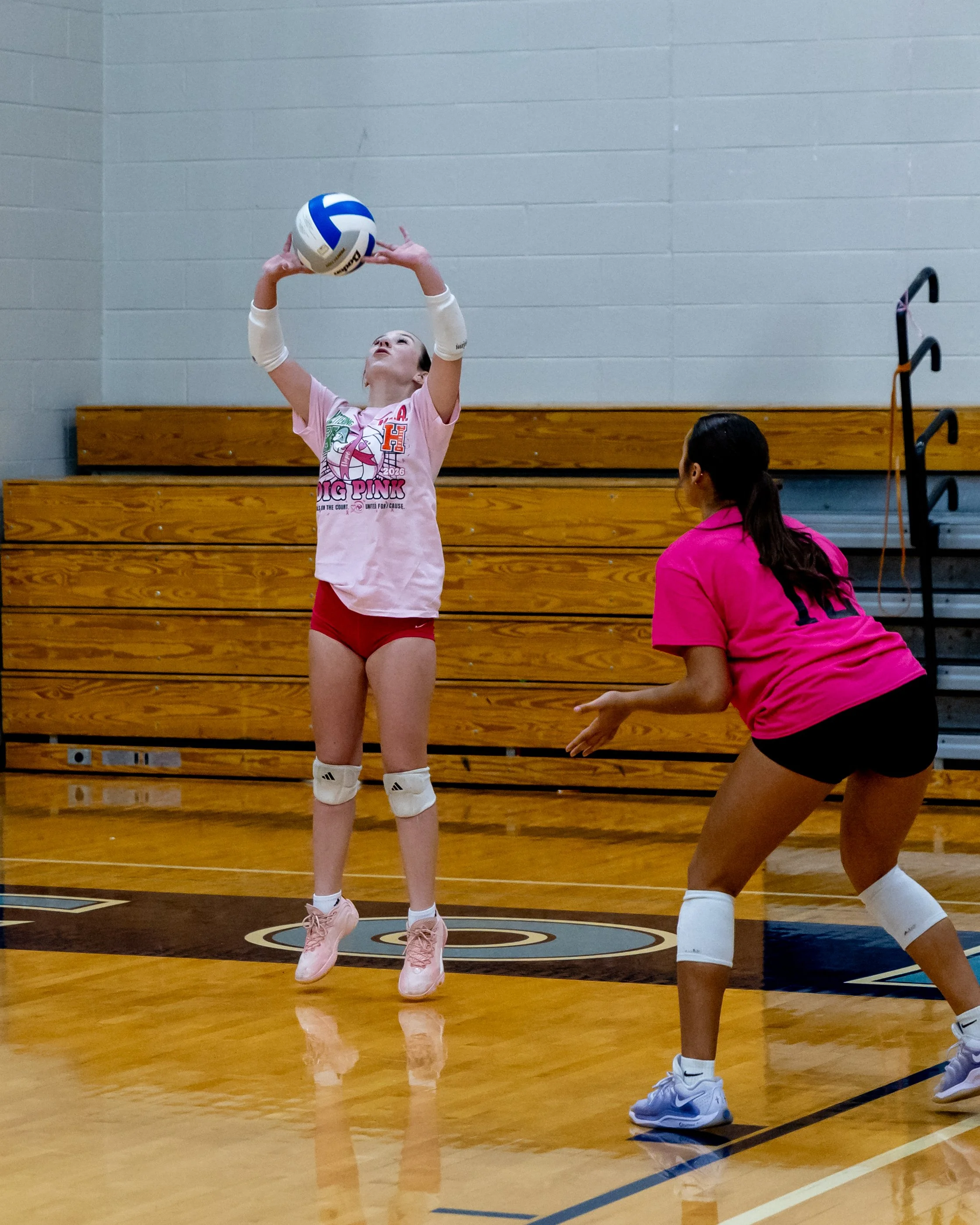 Firebird player hits the ball