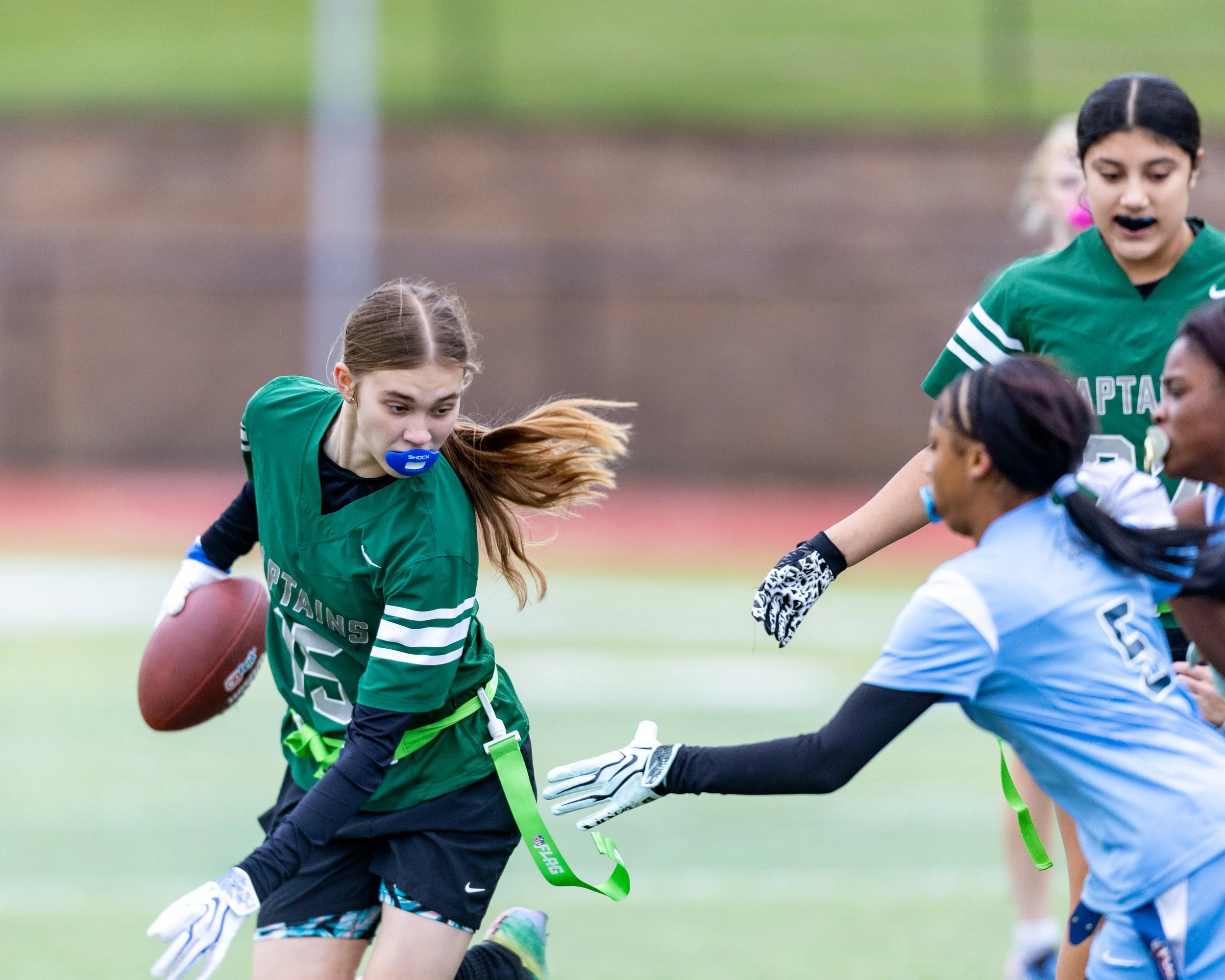 WK #15 avoids the tackle