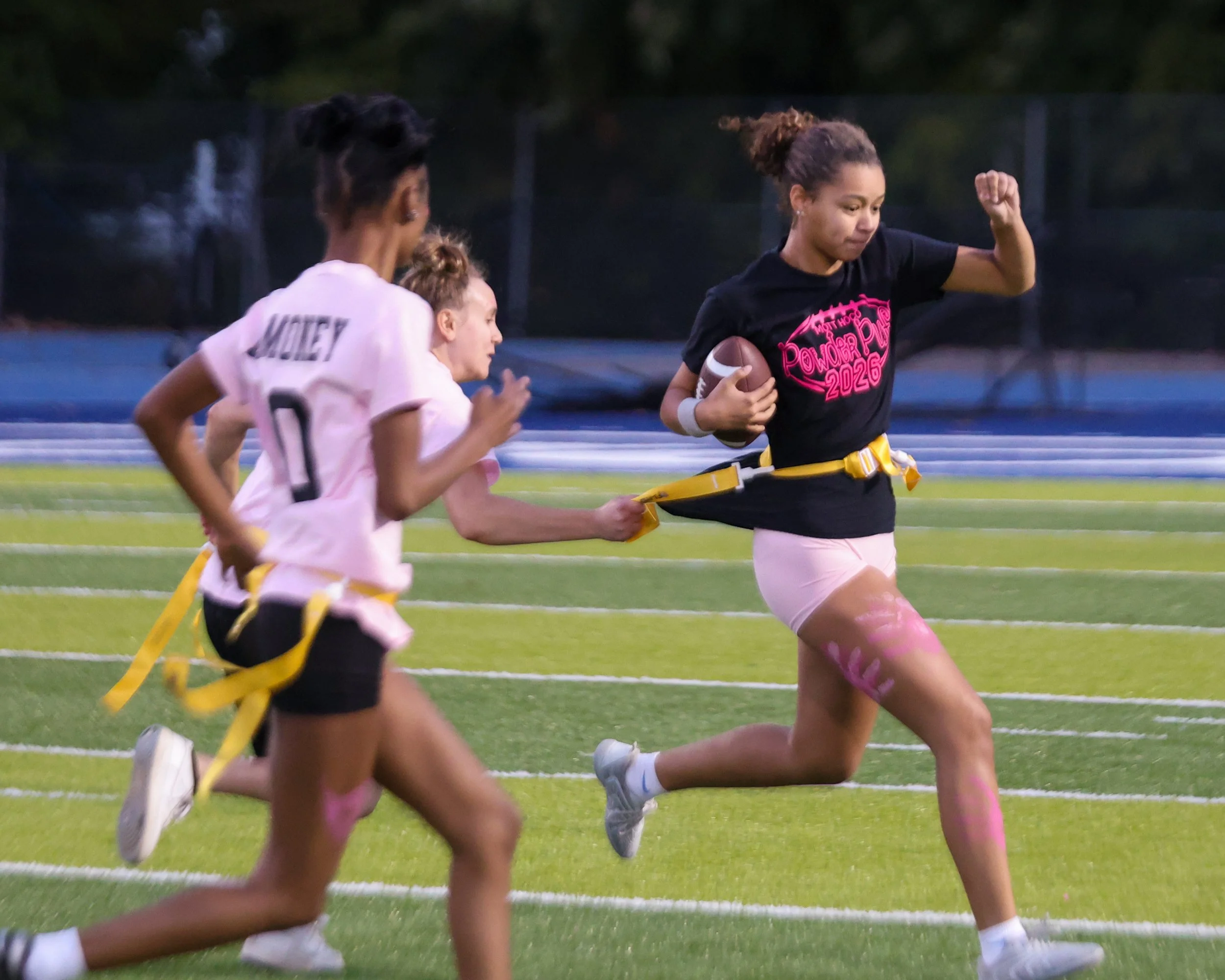 WM Junior grabs the Seniors flag
