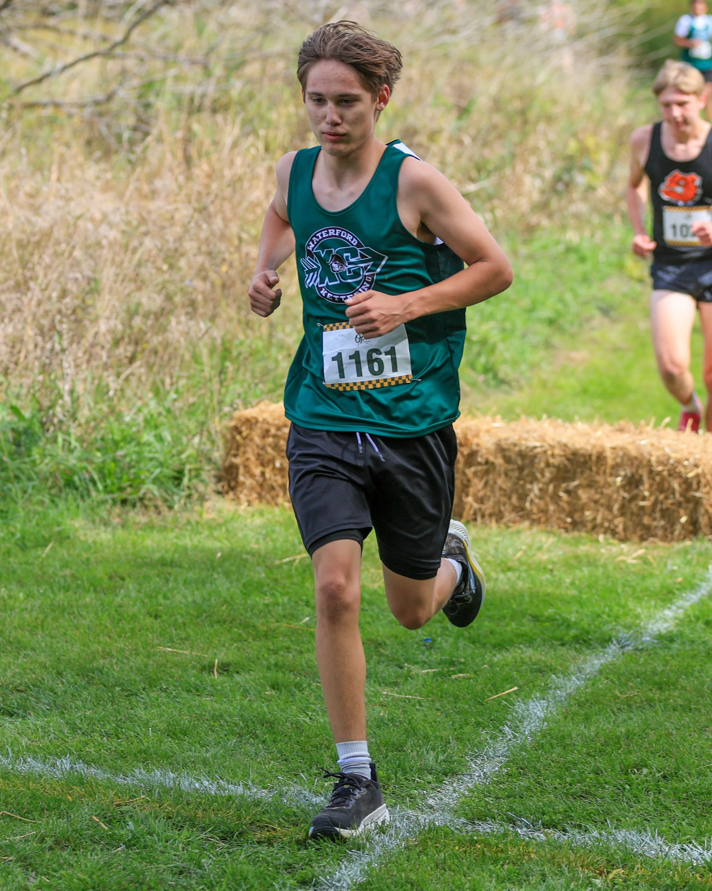 WK runner at the half way point 