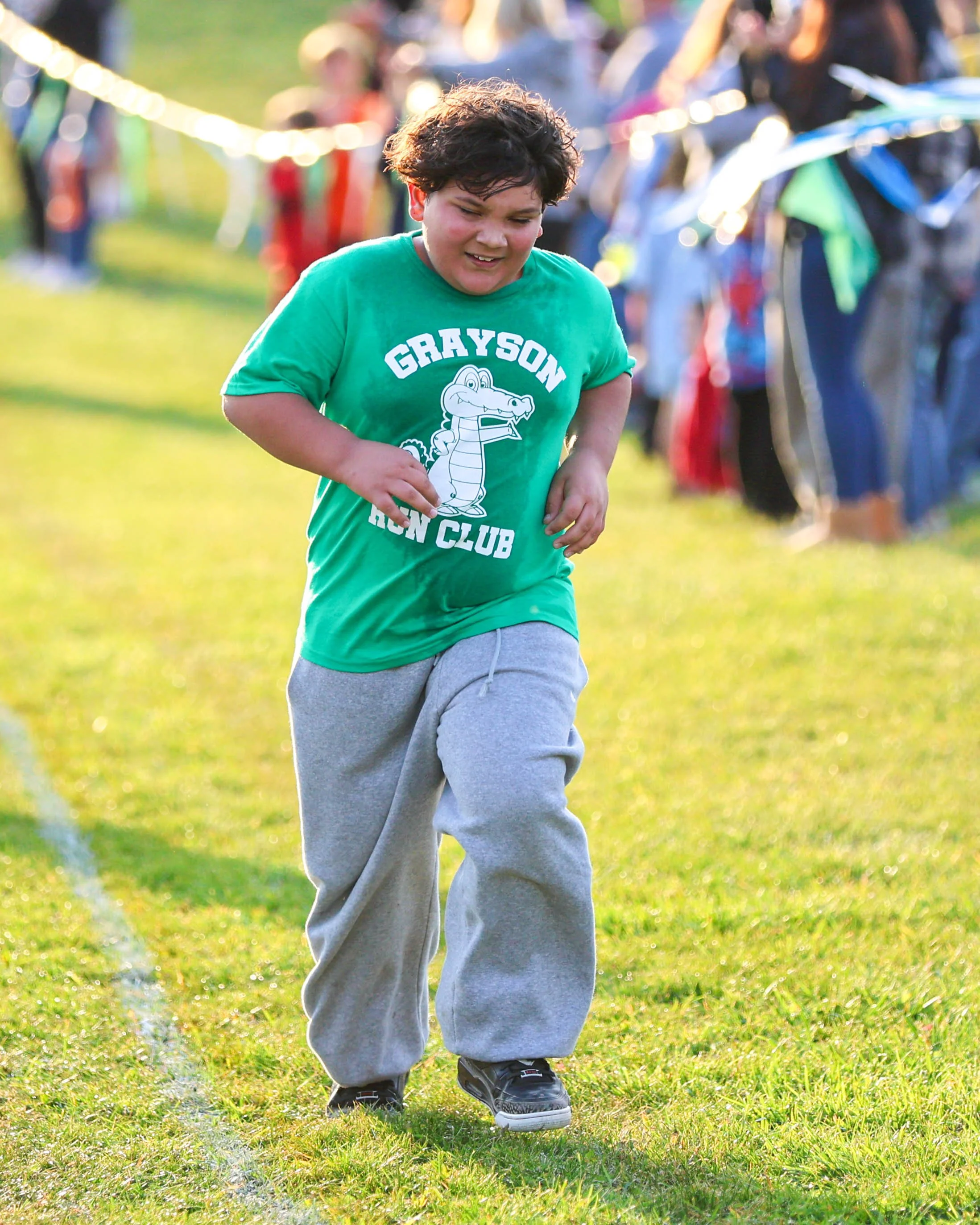 Grayson boy runner