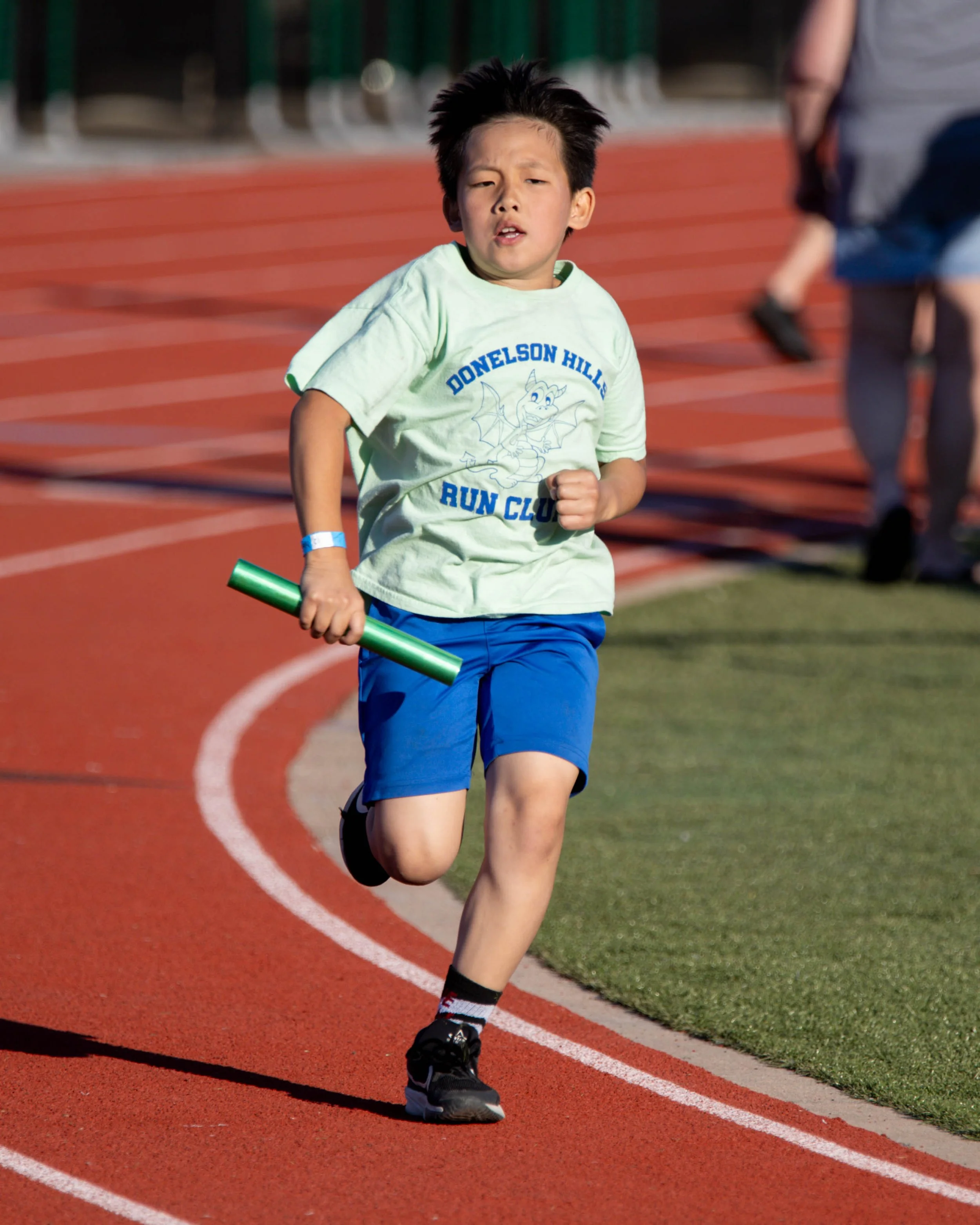 Donelson Hills runner after the exchange