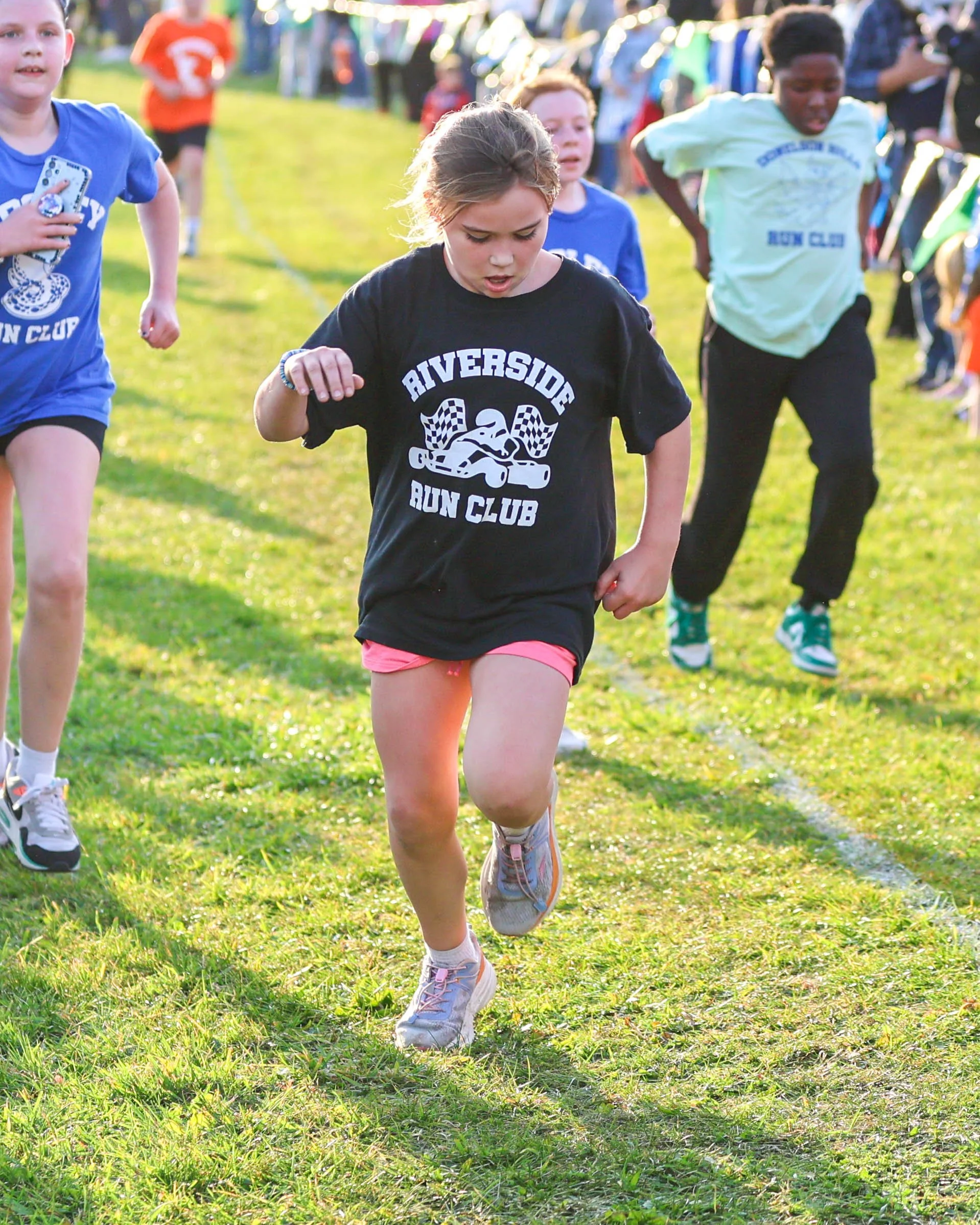 Riverside girl runner