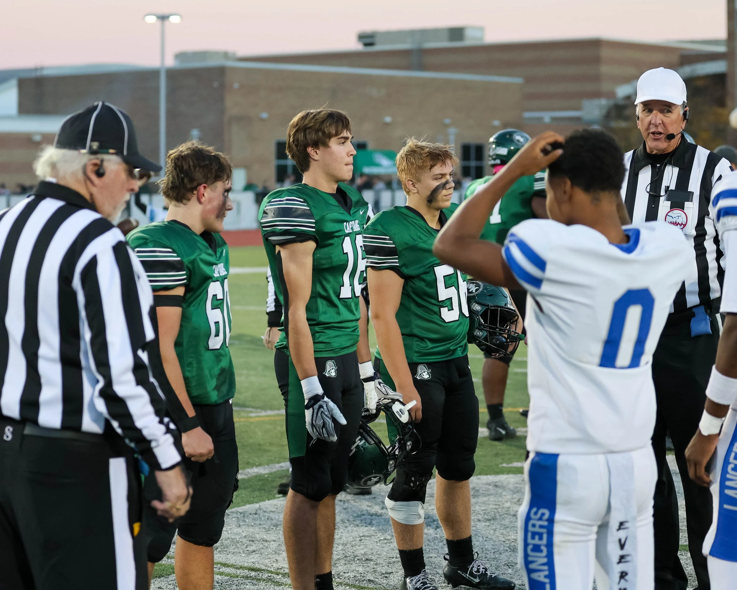 Captains coin flip