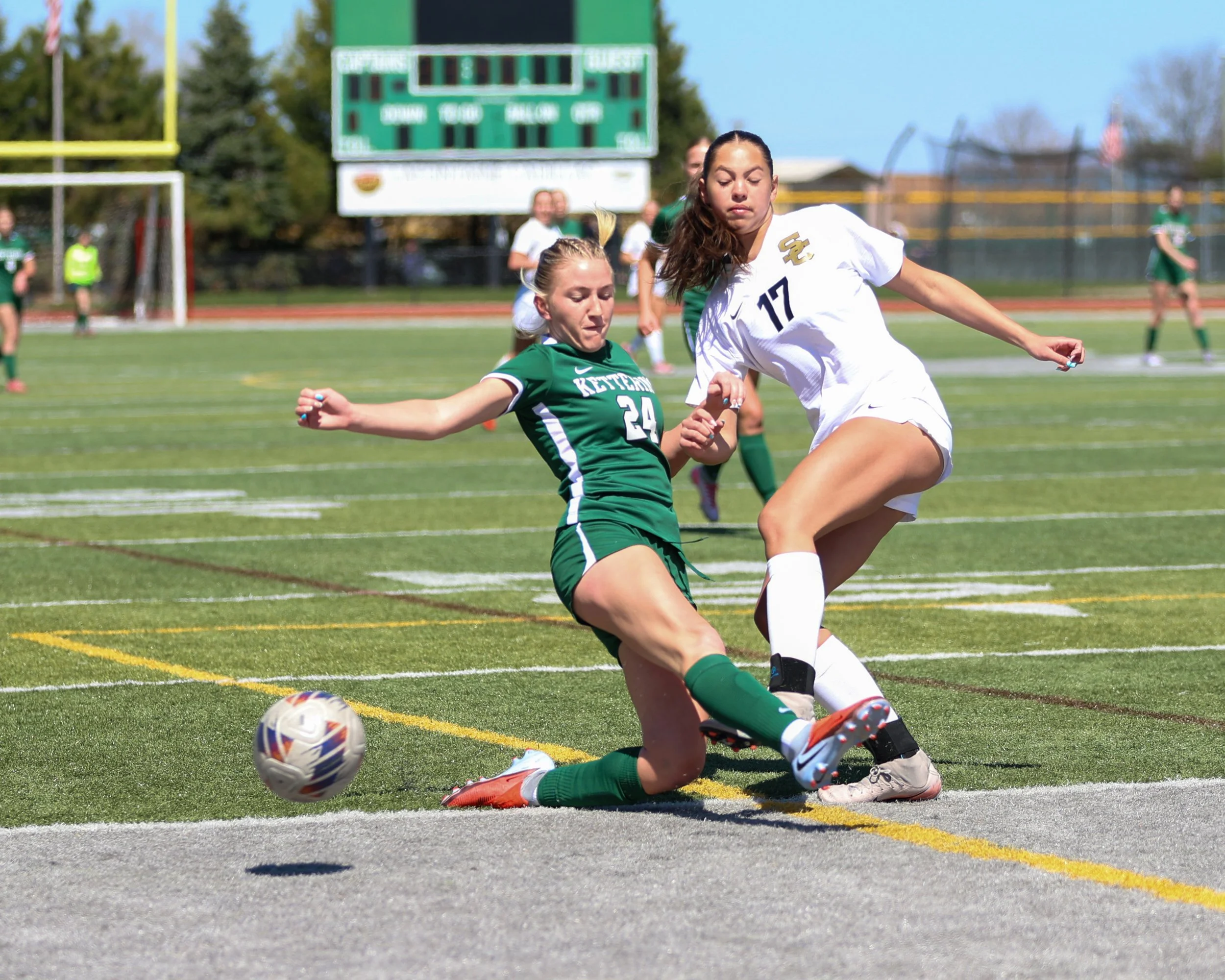 #24 battles with Stoney Creek #17