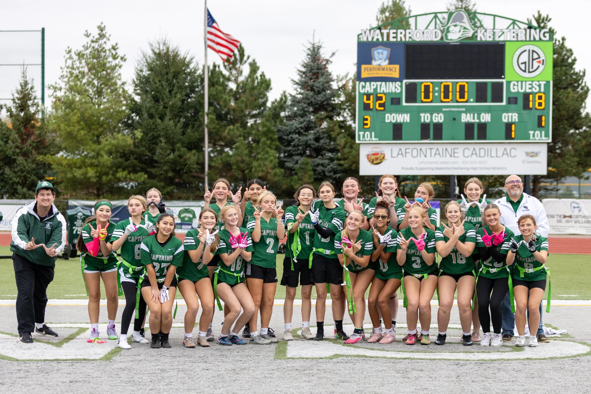 Kettering wins 42 to 18
