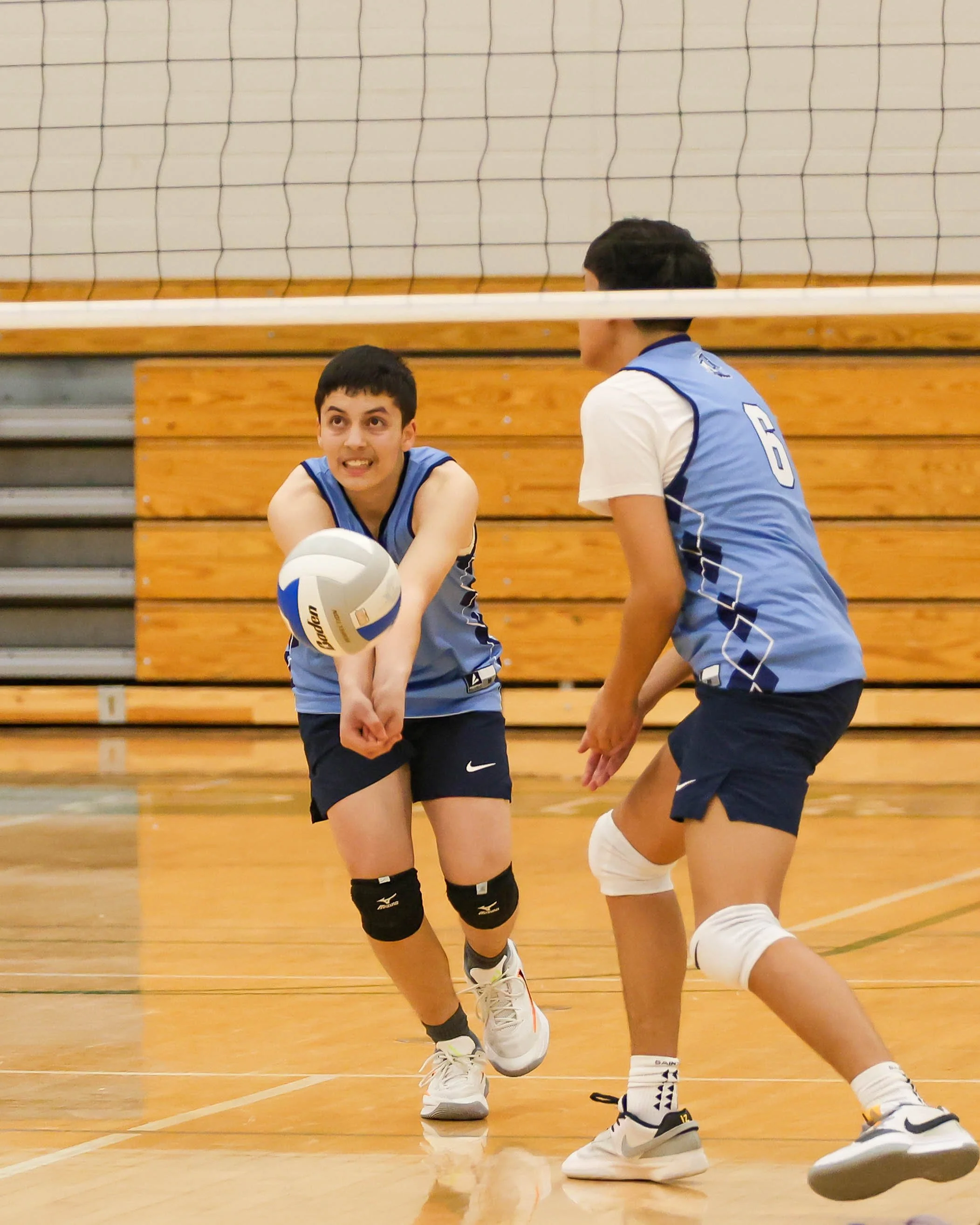 Mott #10 hits the ball