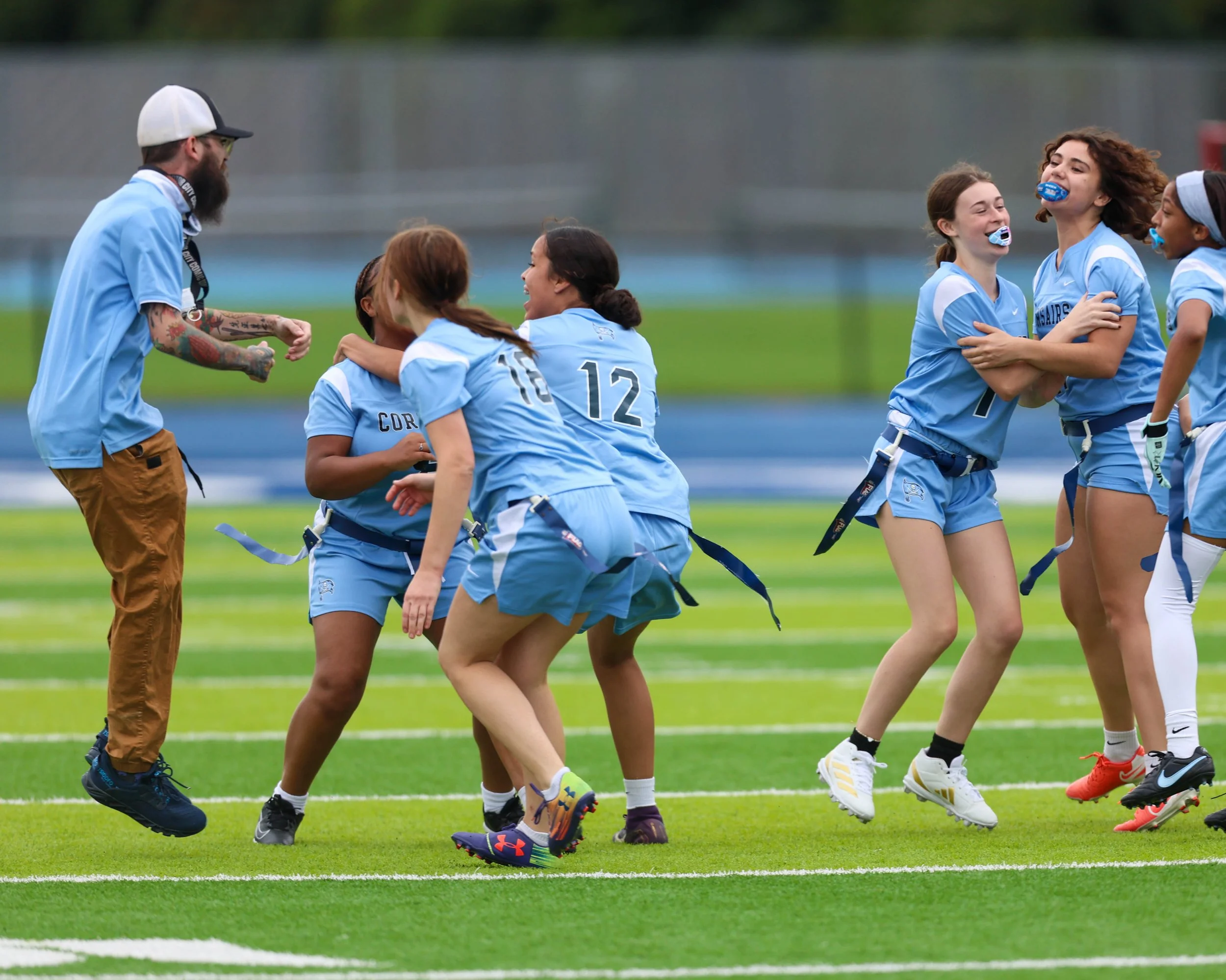 WM celebrates the win