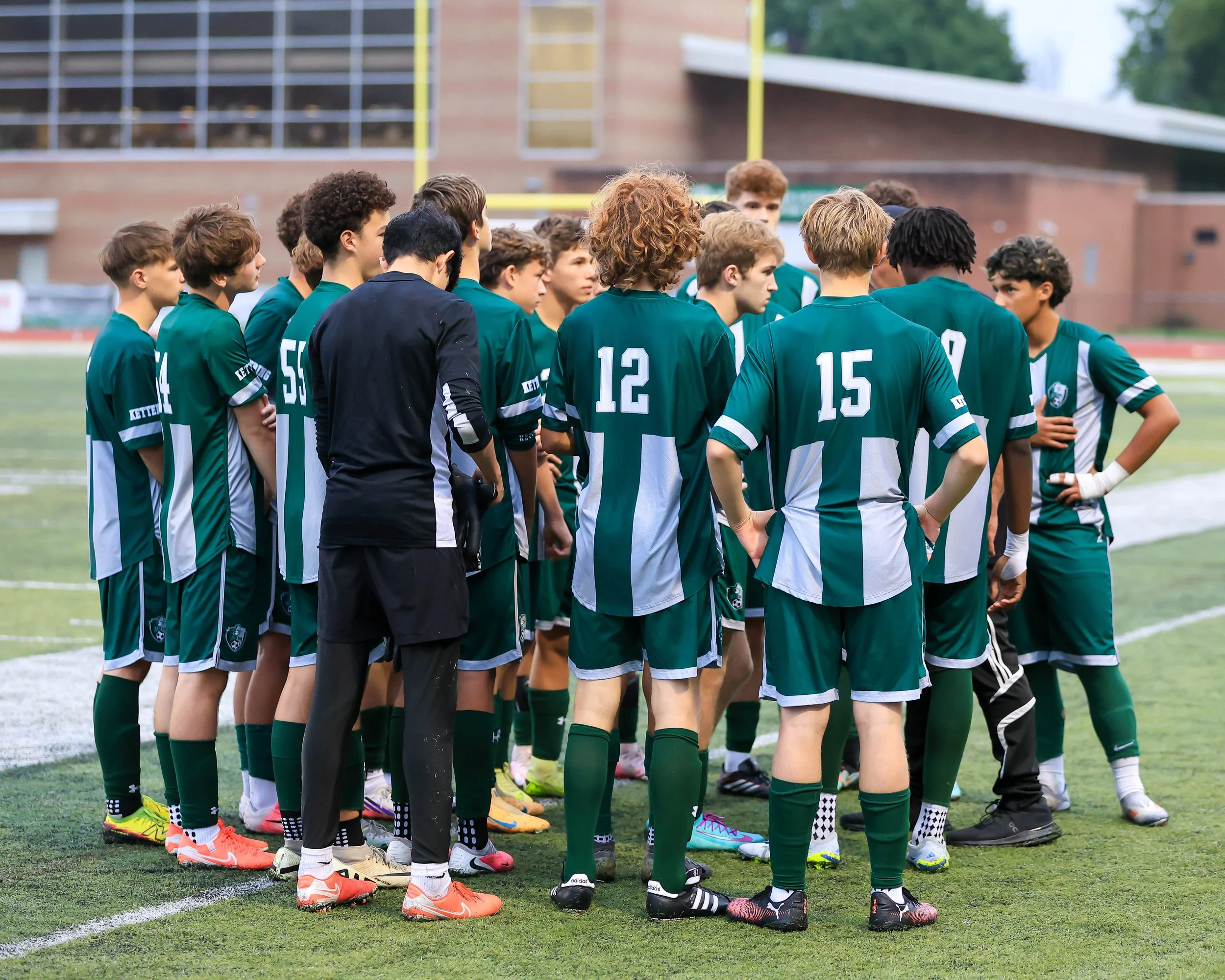 WK team huddle