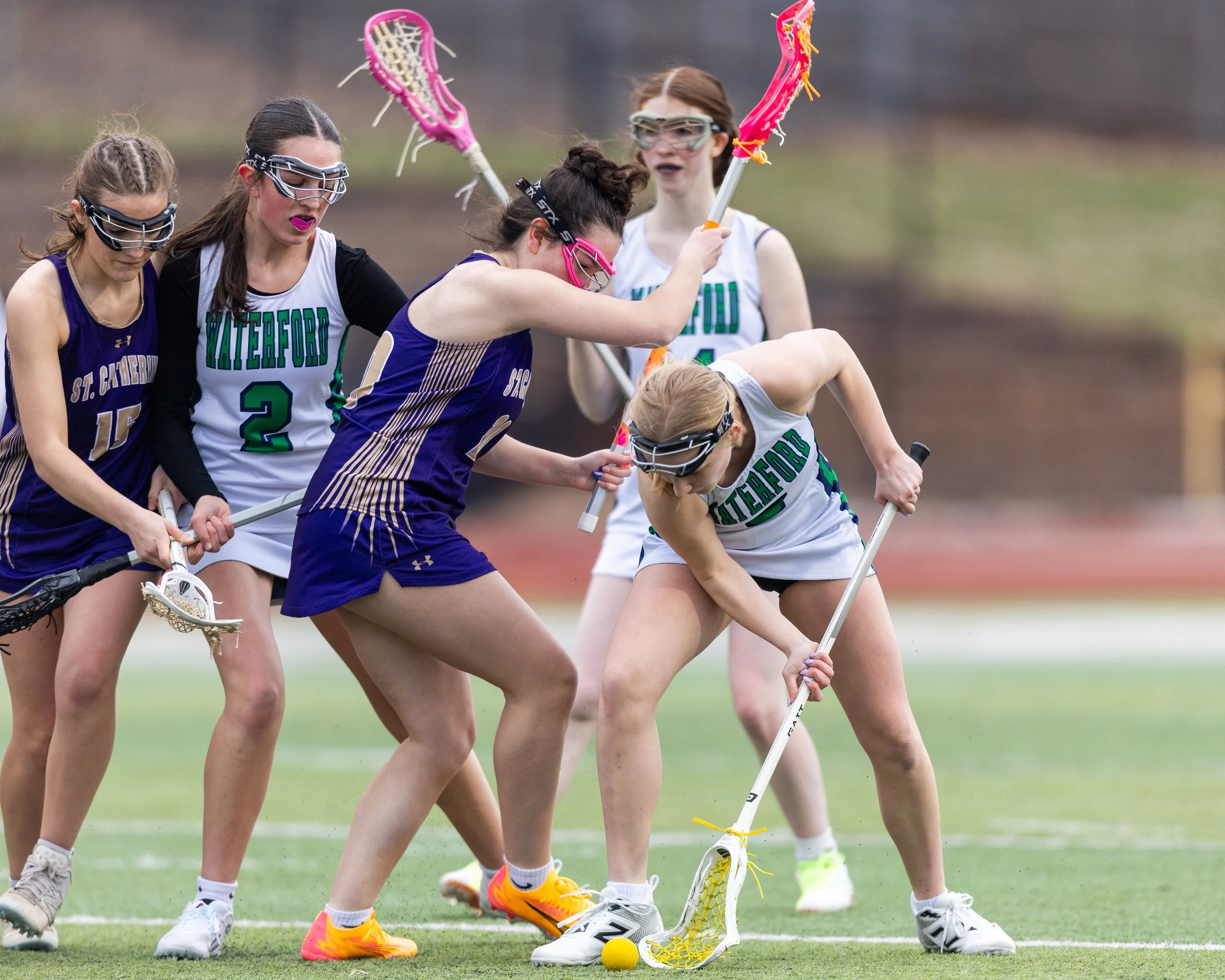 #9 picks up the ball